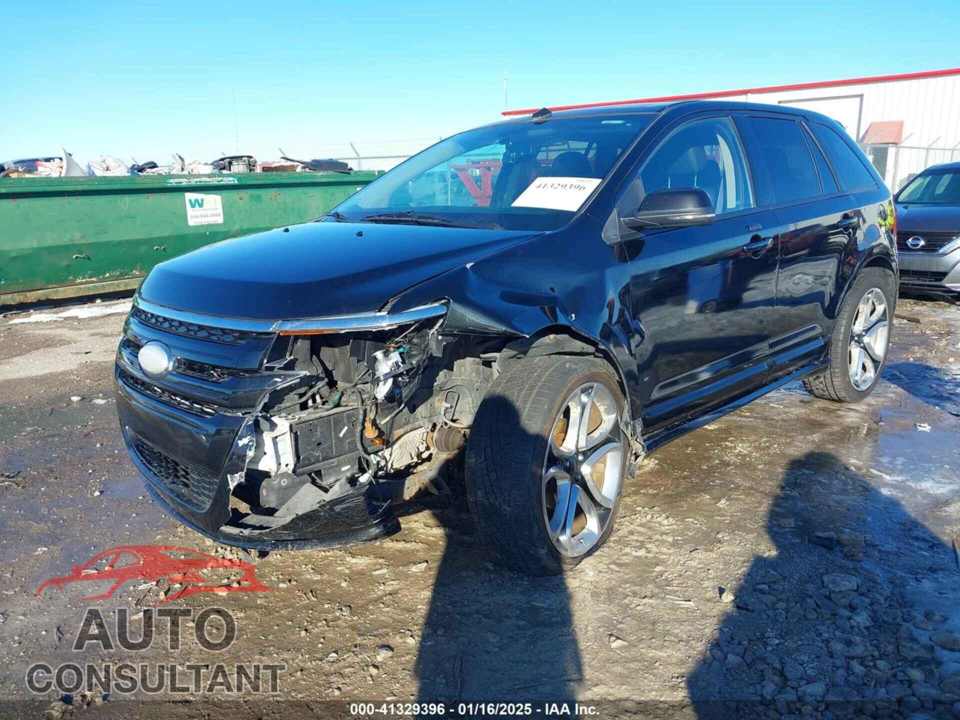 FORD EDGE 2013 - 2FMDK4AK1DBB39010