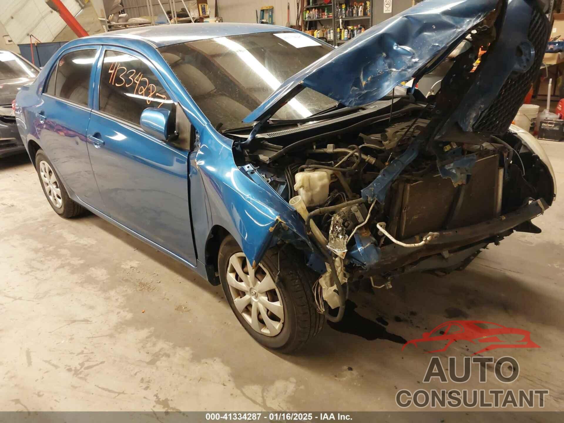 TOYOTA COROLLA 2009 - JTDBL40E199068125