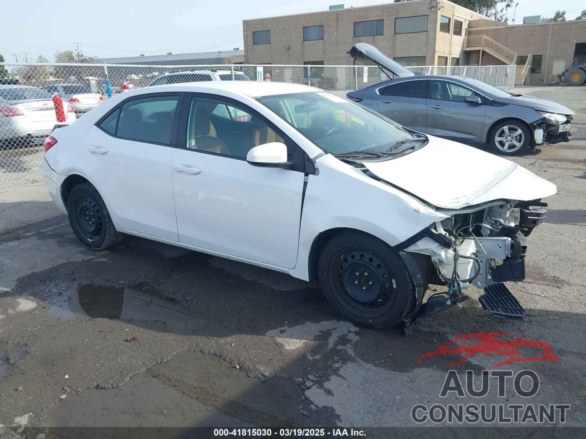 TOYOTA COROLLA 2014 - 2T1BURHE9EC205086