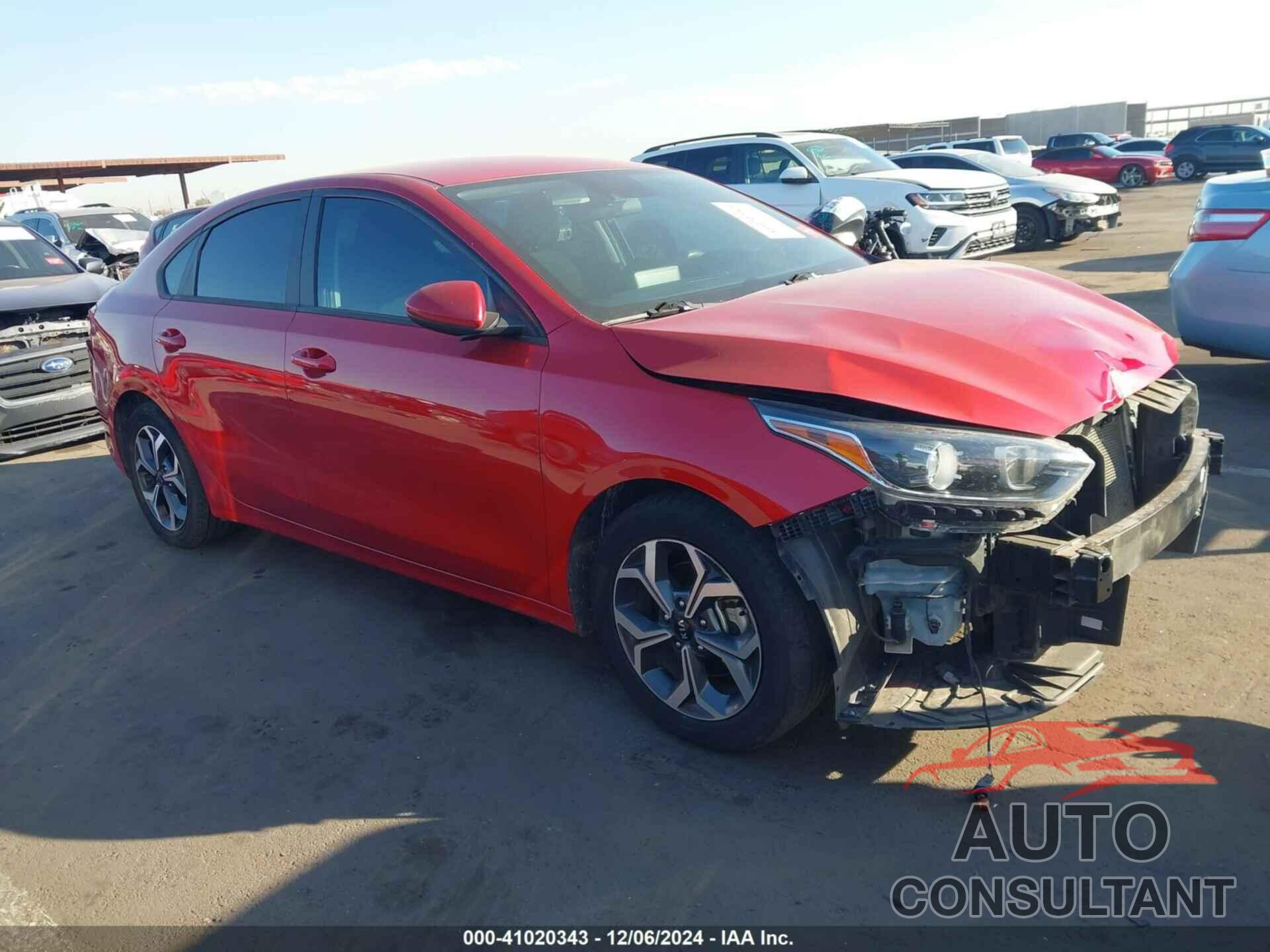 KIA FORTE 2021 - 3KPF24AD9ME387707