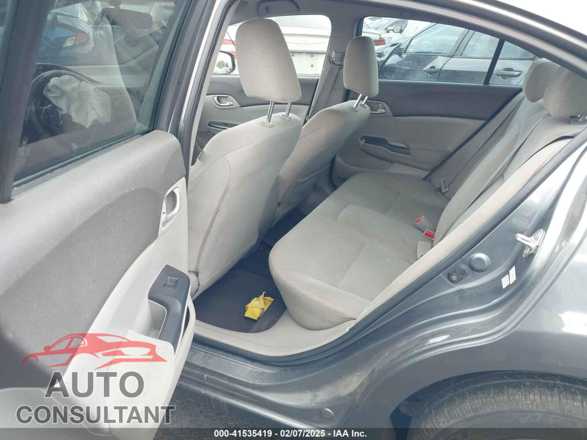 HONDA CIVIC 2012 - JHMFB2F5XCS005376