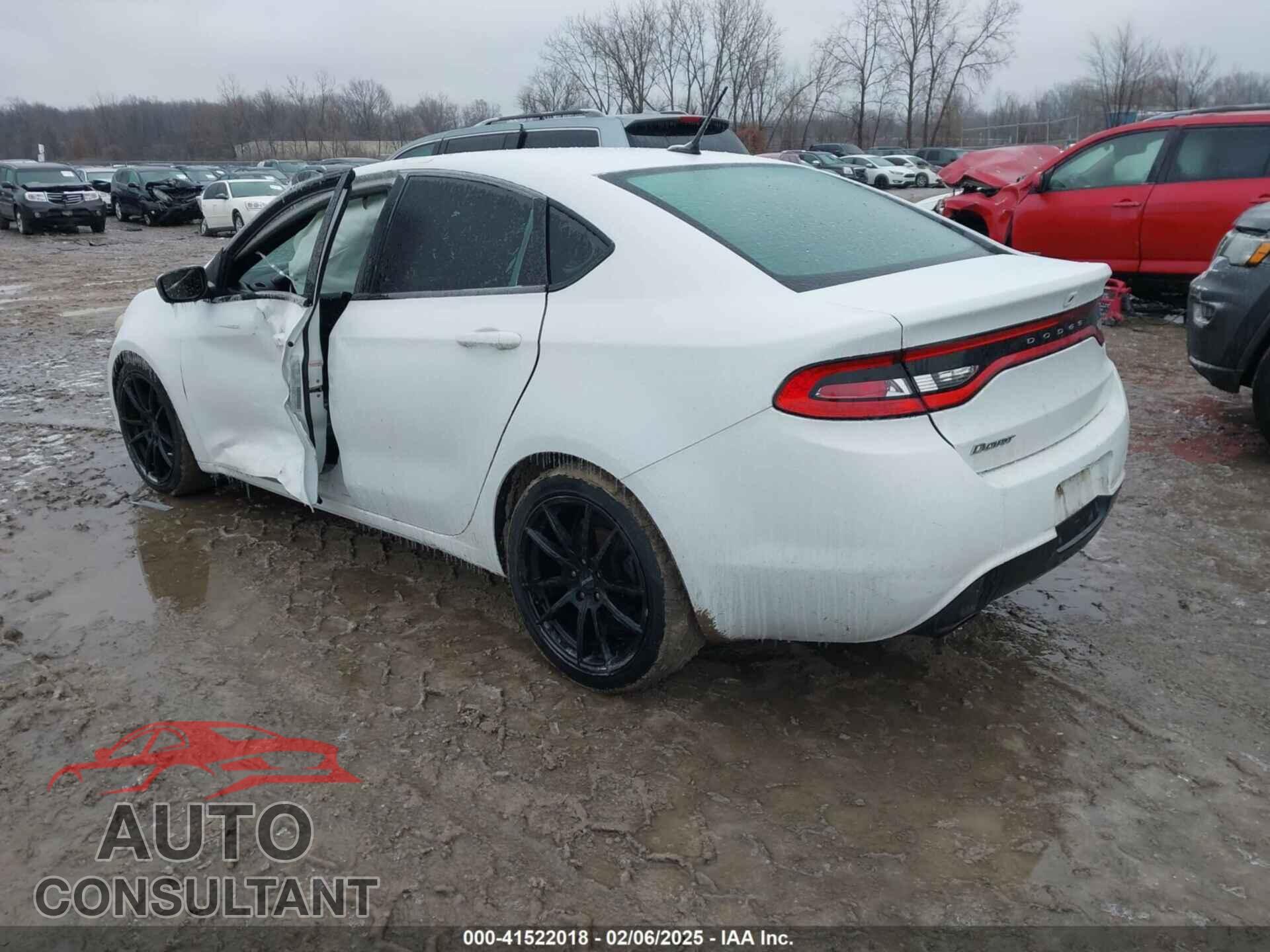 DODGE DART 2015 - 1C3CDFBB3FD112039