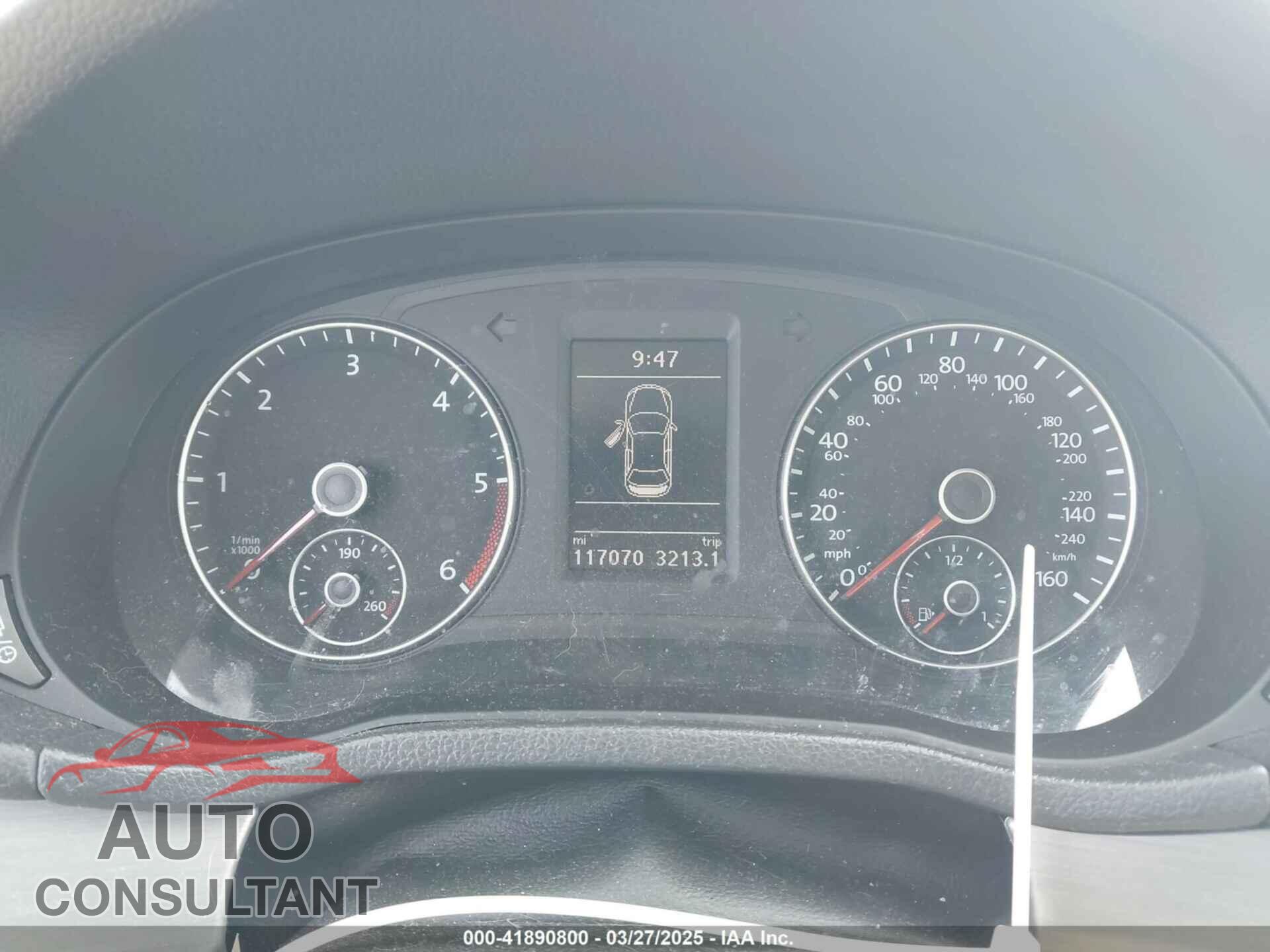 VOLKSWAGEN PASSAT 2014 - 1VWBN7A32EC003724