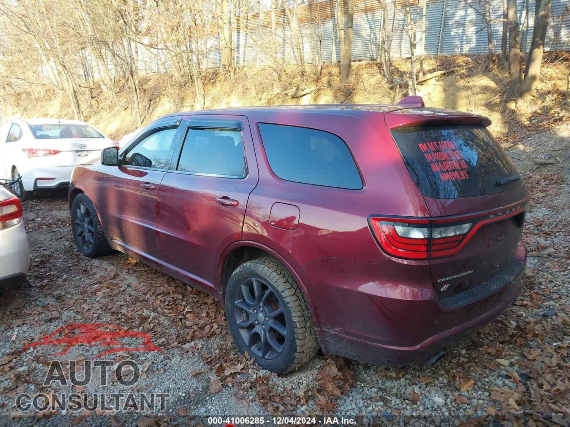 DODGE DURANGO 2018 - 1C4SDJCT3JC439427