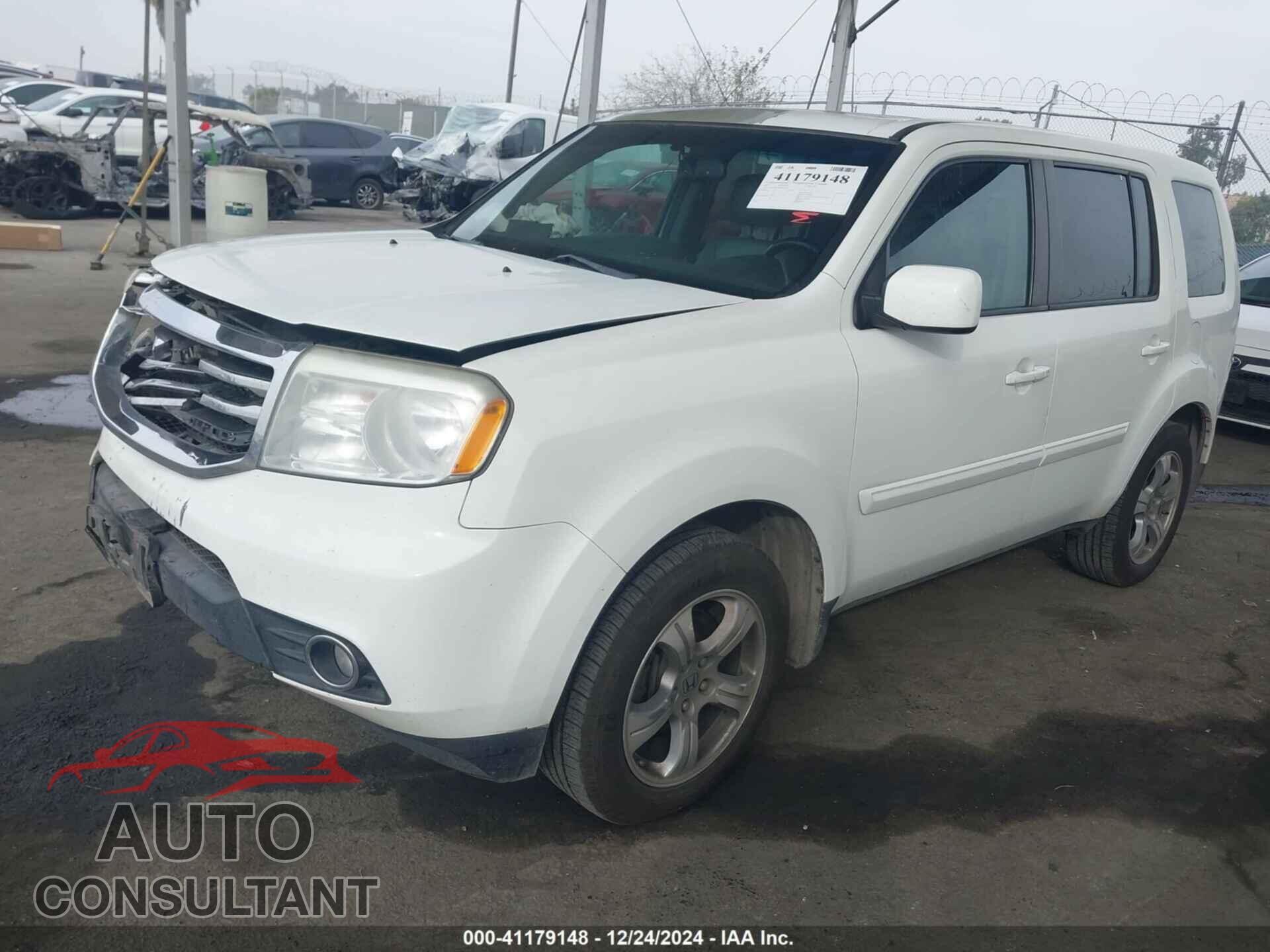 HONDA PILOT 2013 - 5FNYF3H59DB044301