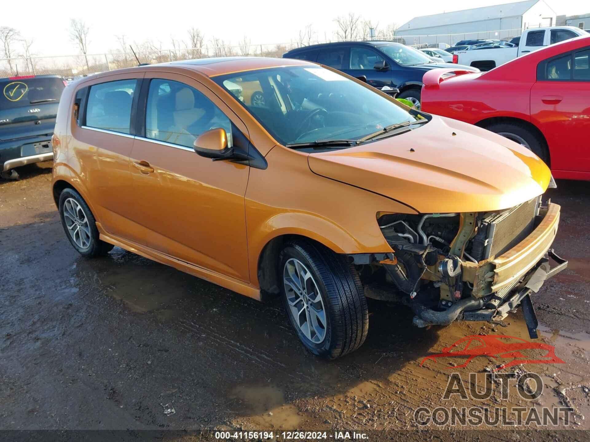 CHEVROLET SONIC 2017 - 1G1JD6SBXH4110495