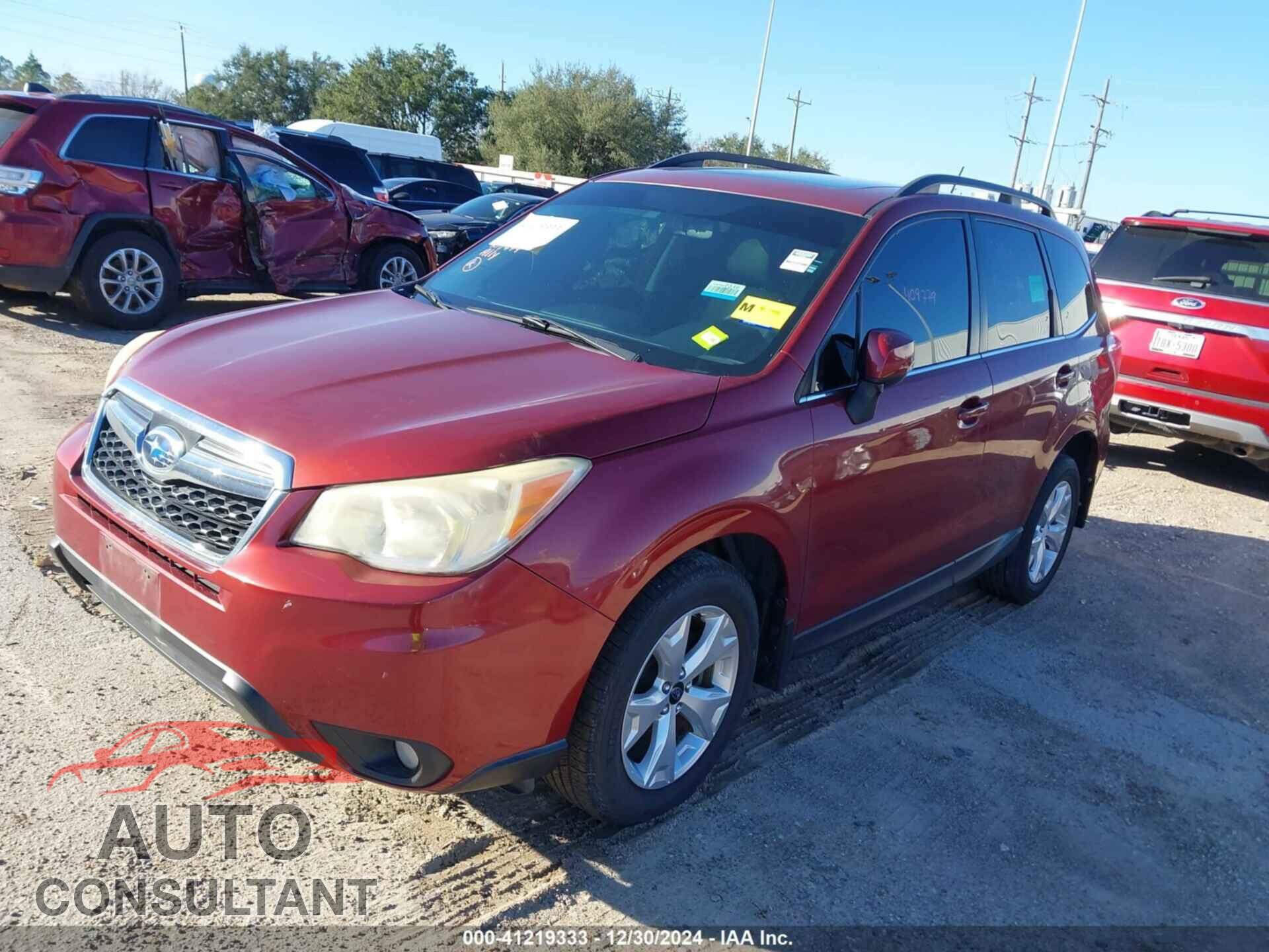 SUBARU FORESTER 2014 - JF2SJAMC3EH409779