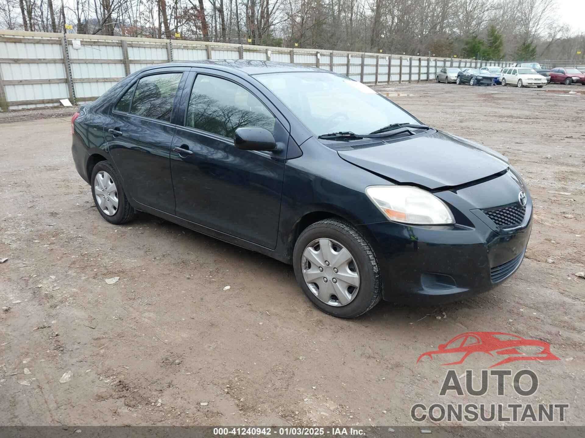 TOYOTA YARIS 2012 - JTDBT4K37CL039072