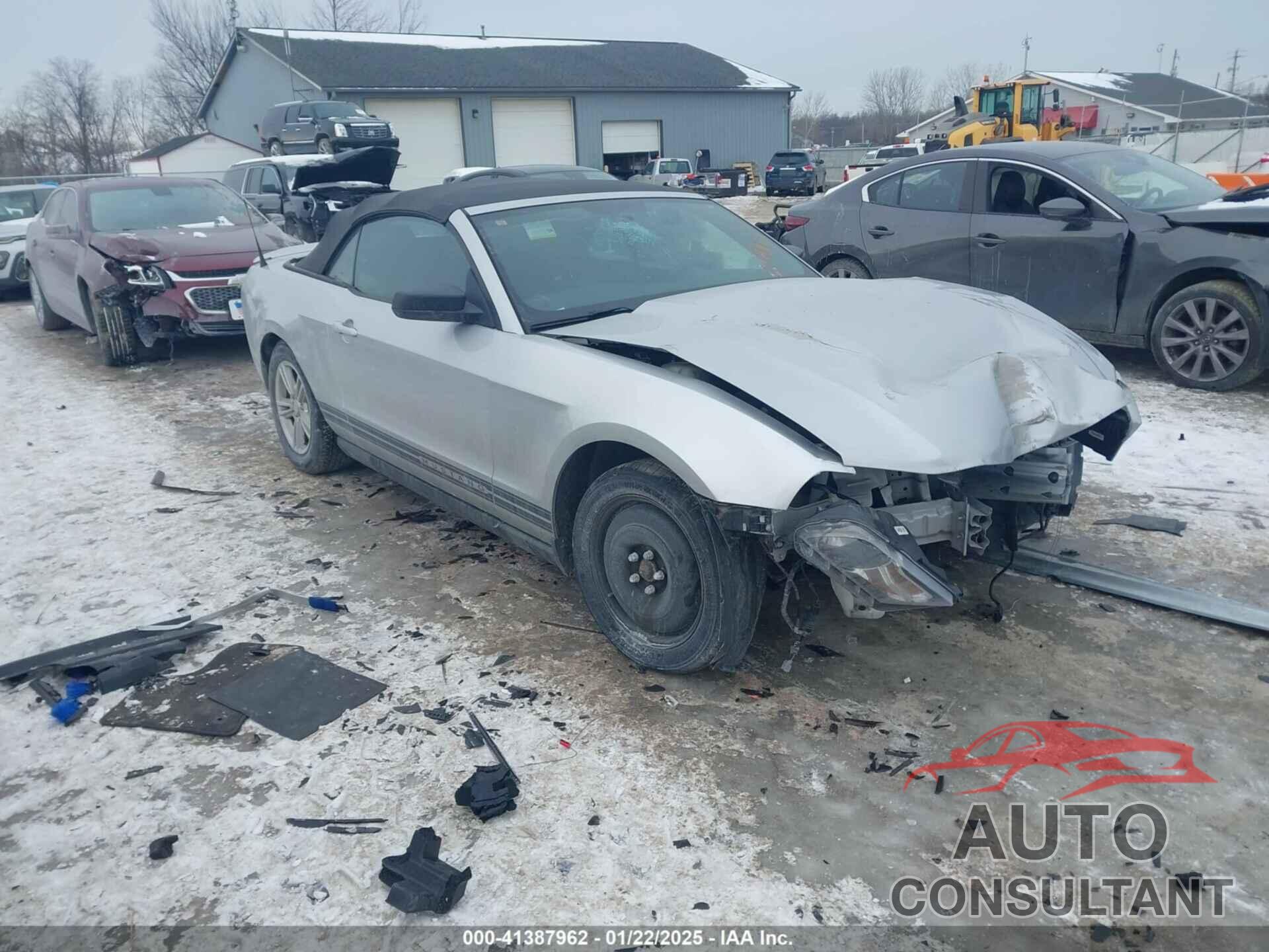 FORD MUSTANG 2012 - 1ZVBP8EM3C5254613