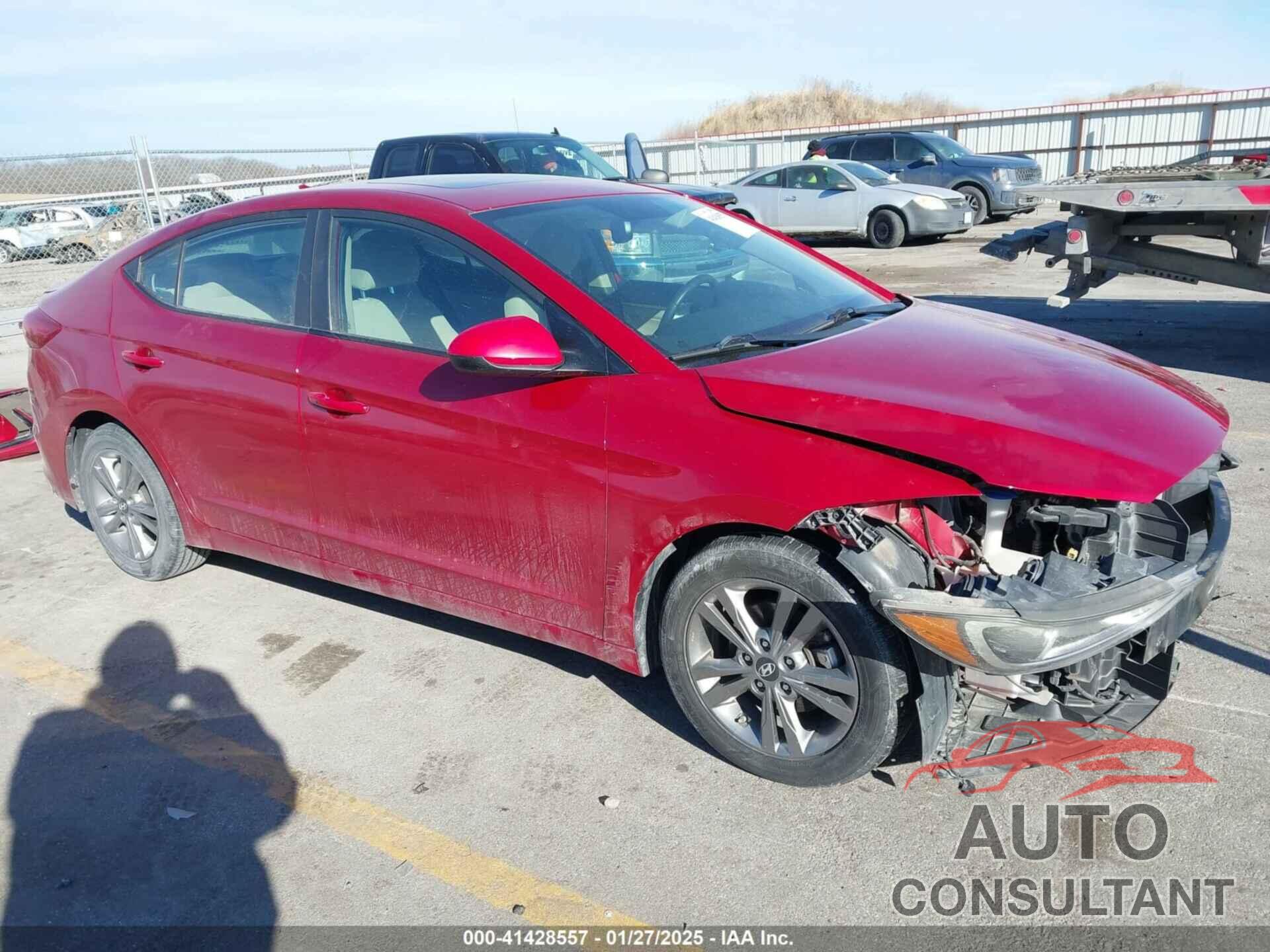 HYUNDAI ELANTRA 2017 - KMHD84LFXHU245714