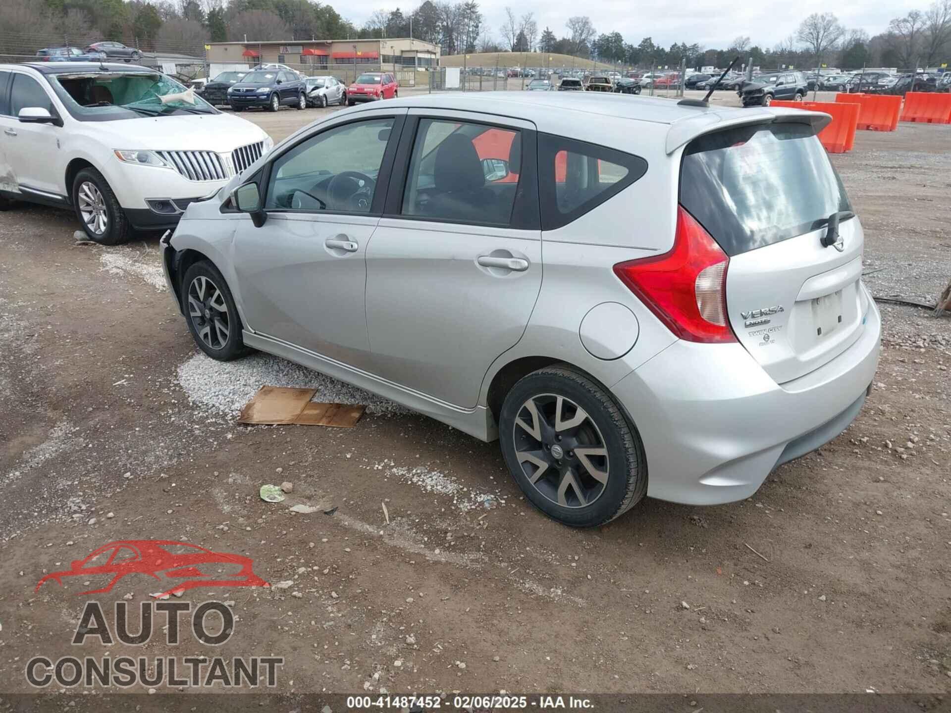 NISSAN VERSA NOTE 2016 - 3N1CE2CP2GL370644