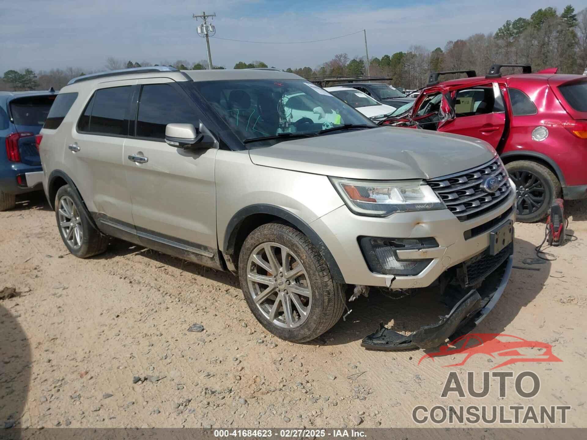 FORD EXPLORER 2017 - 1FM5K8F87HGC13666