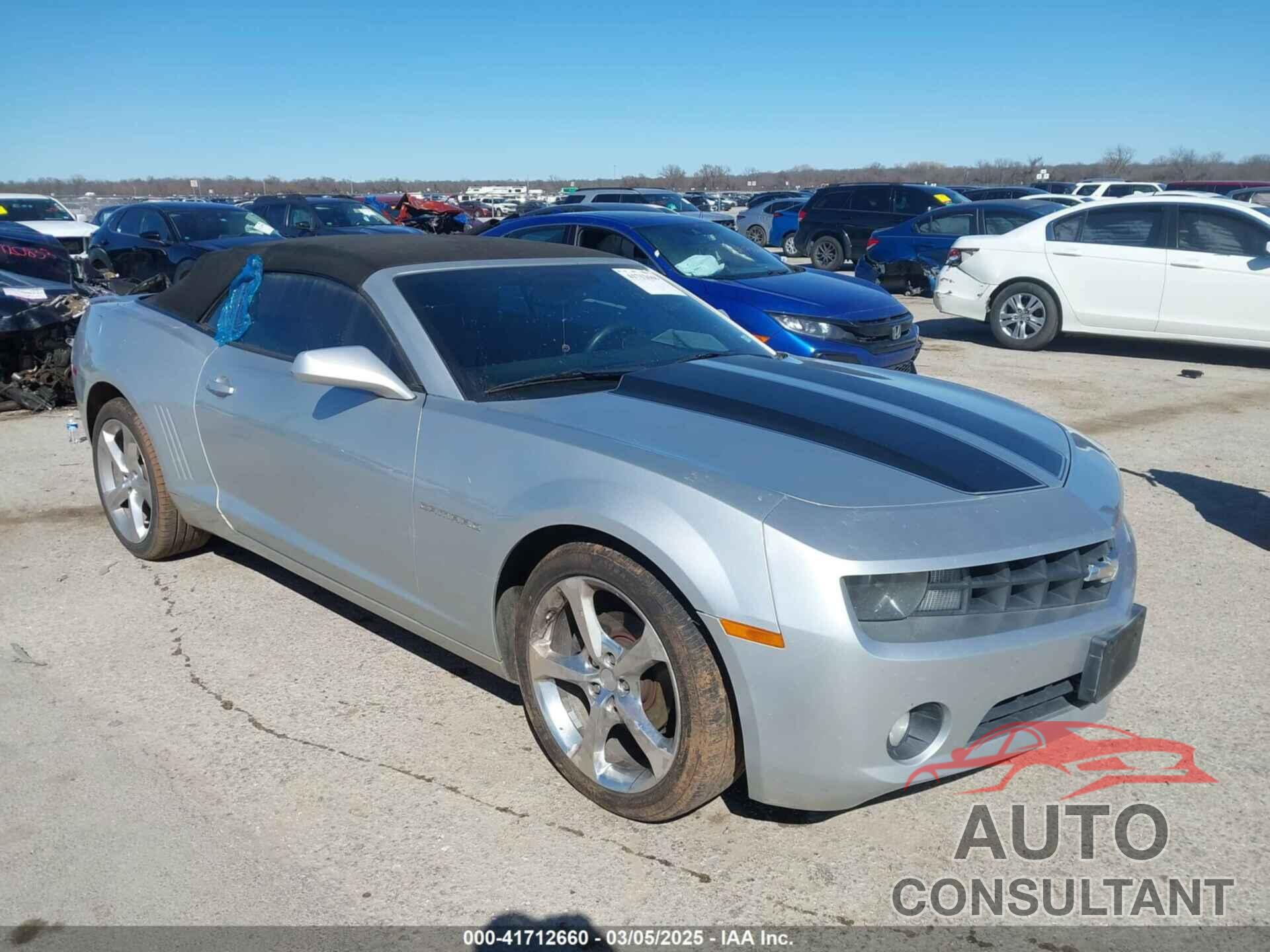 CHEVROLET CAMARO 2011 - 2G1FC3DD5B9204410
