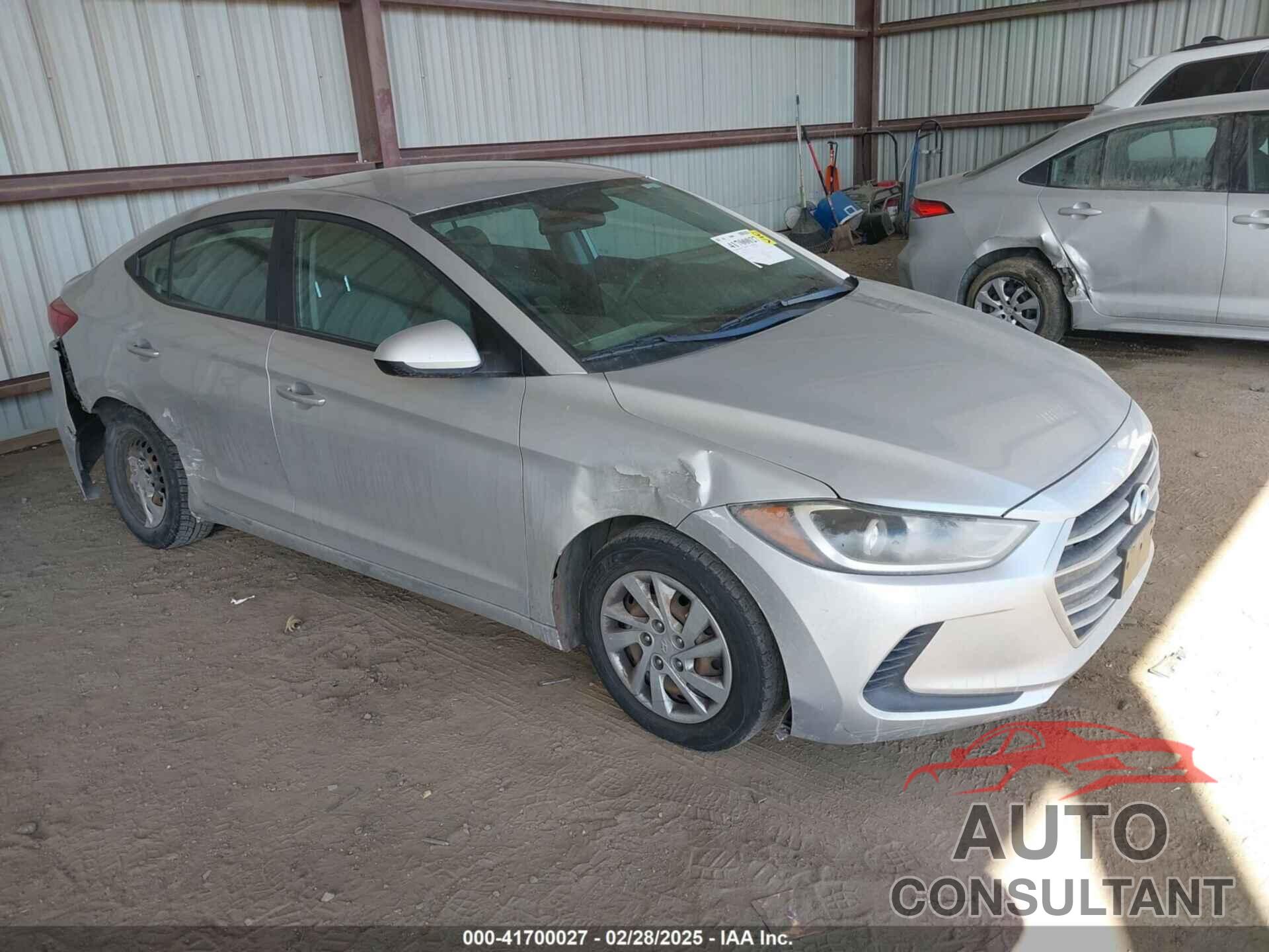 HYUNDAI ELANTRA 2017 - 5NPD74LF3HH166421