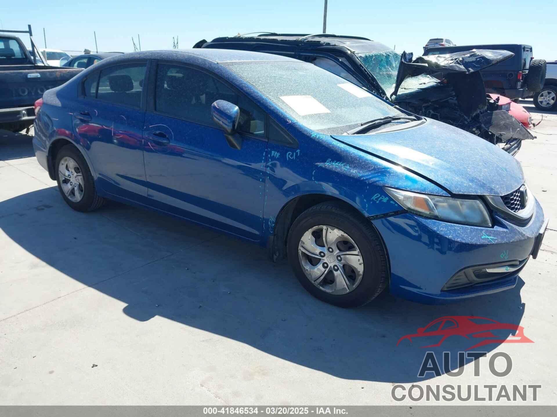 HONDA CIVIC 2014 - 2HGFB2F56EH514314