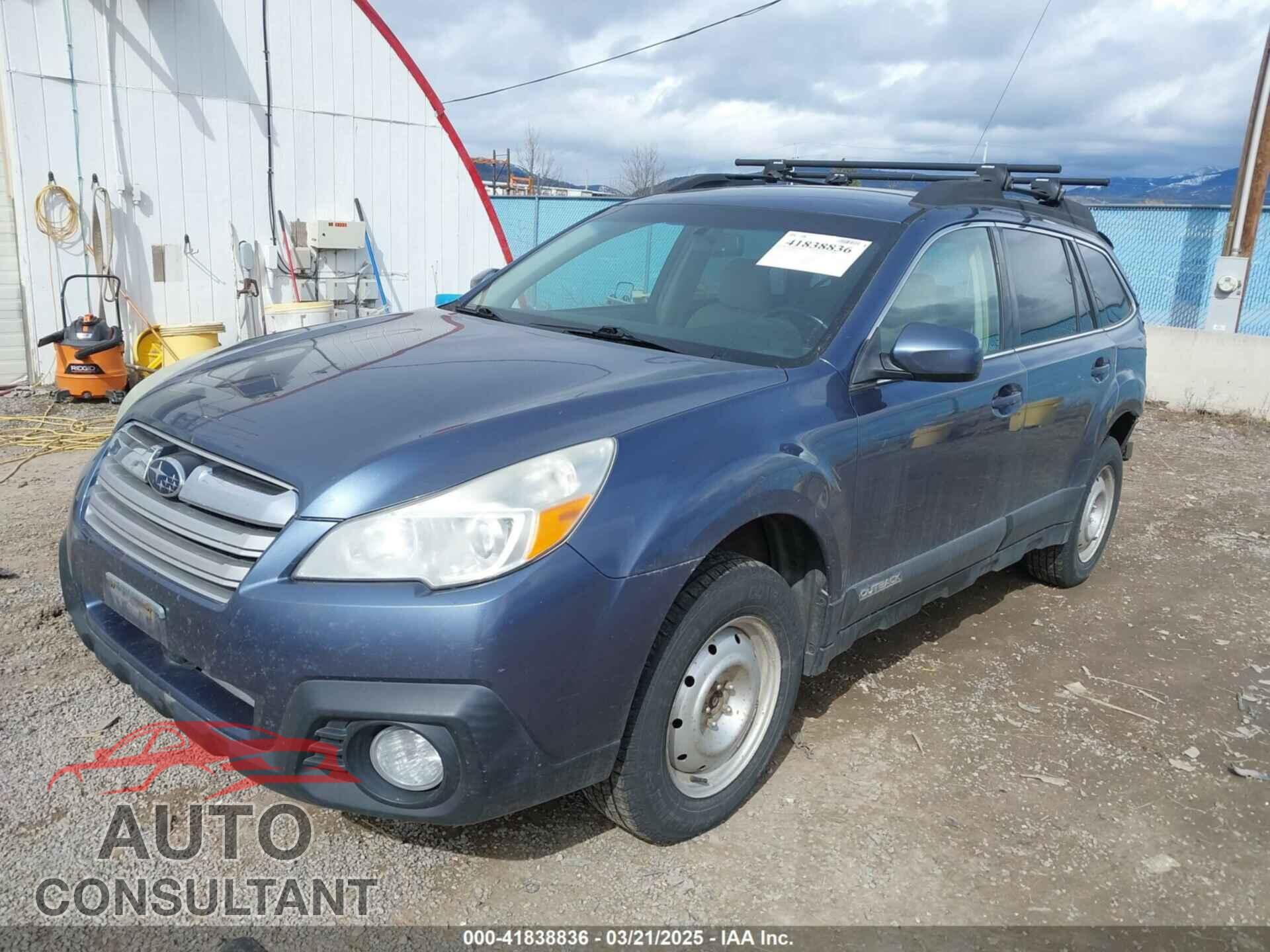 SUBARU OUTBACK 2013 - 4S4BRBCC7D3275560