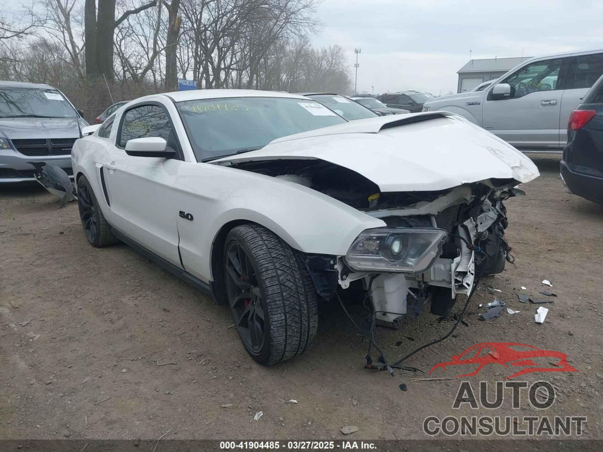 FORD MUSTANG 2012 - 1ZVBP8CF5C5221200