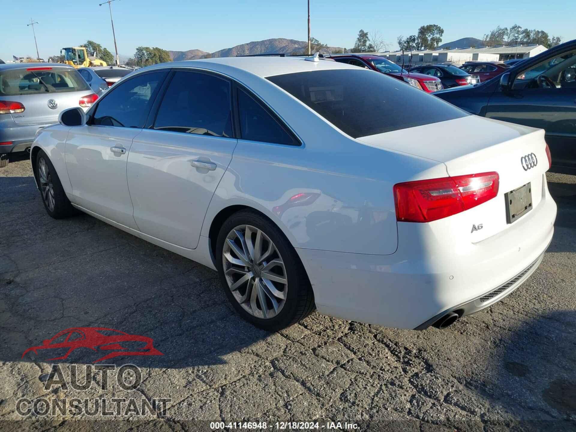 AUDI A6 2013 - WAUDFAFC3DN077183