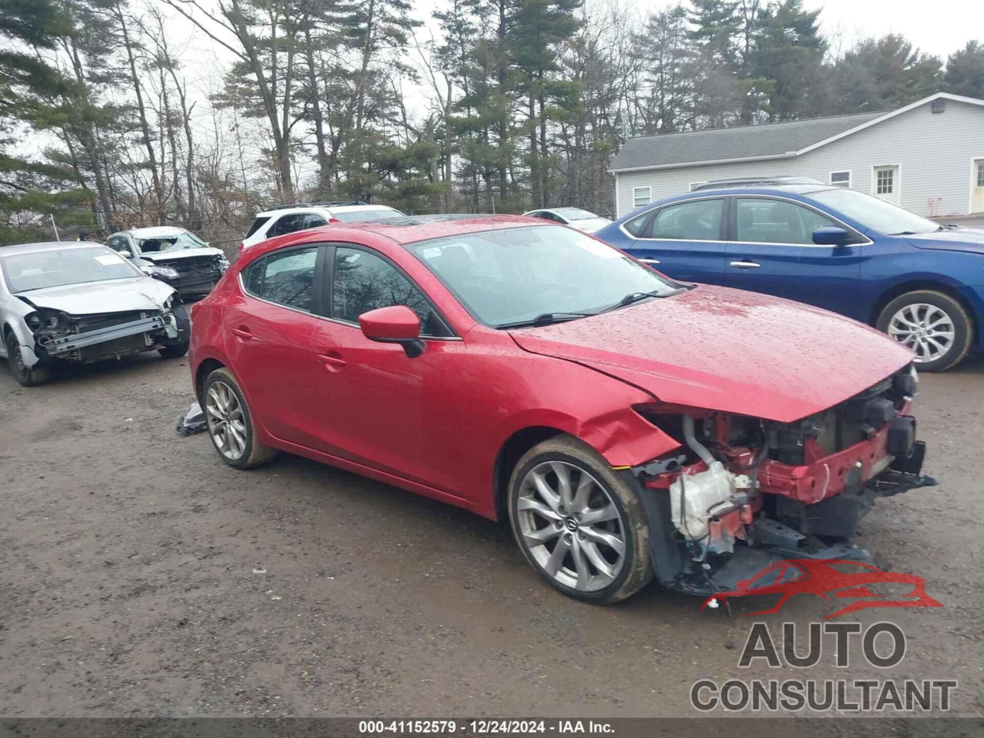 MAZDA MAZDA3 2016 - JM1BM1N37G1354494