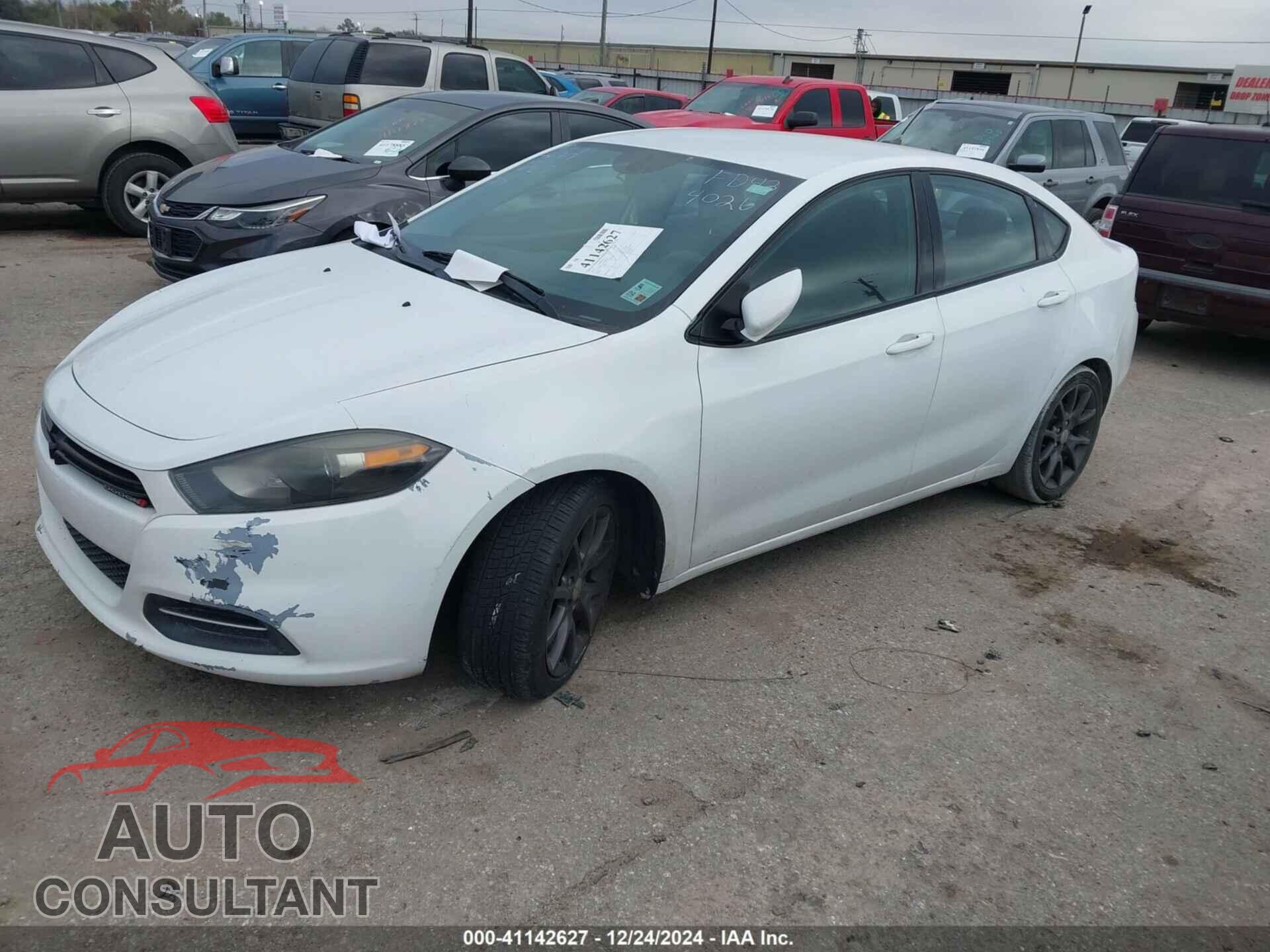 DODGE DART 2015 - 1C3CDFAA3FD434026