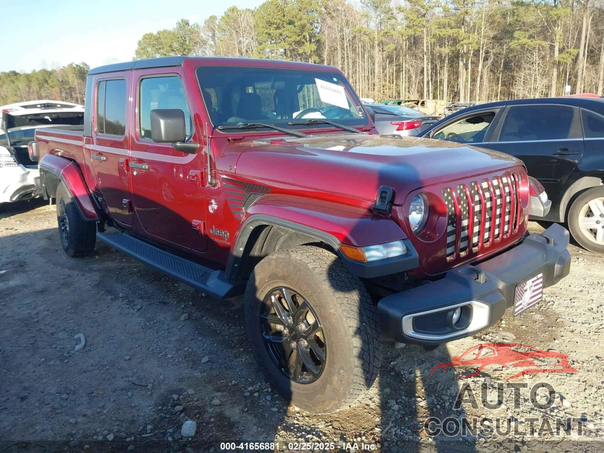 JEEP GLADIATOR 2021 - 1C6JJTAGXML611387