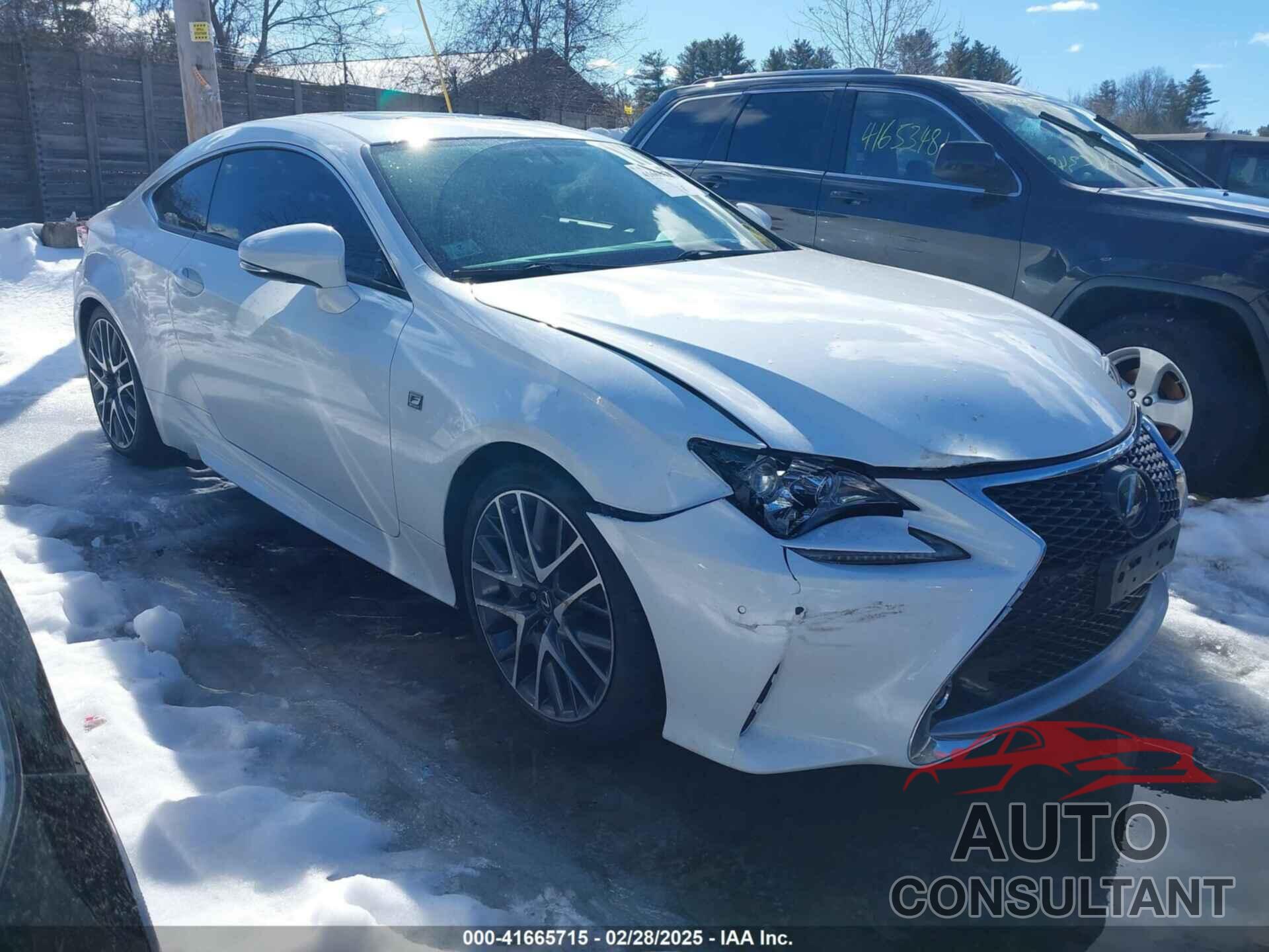 LEXUS RC 350 2016 - JTHSE5BC5G5006662