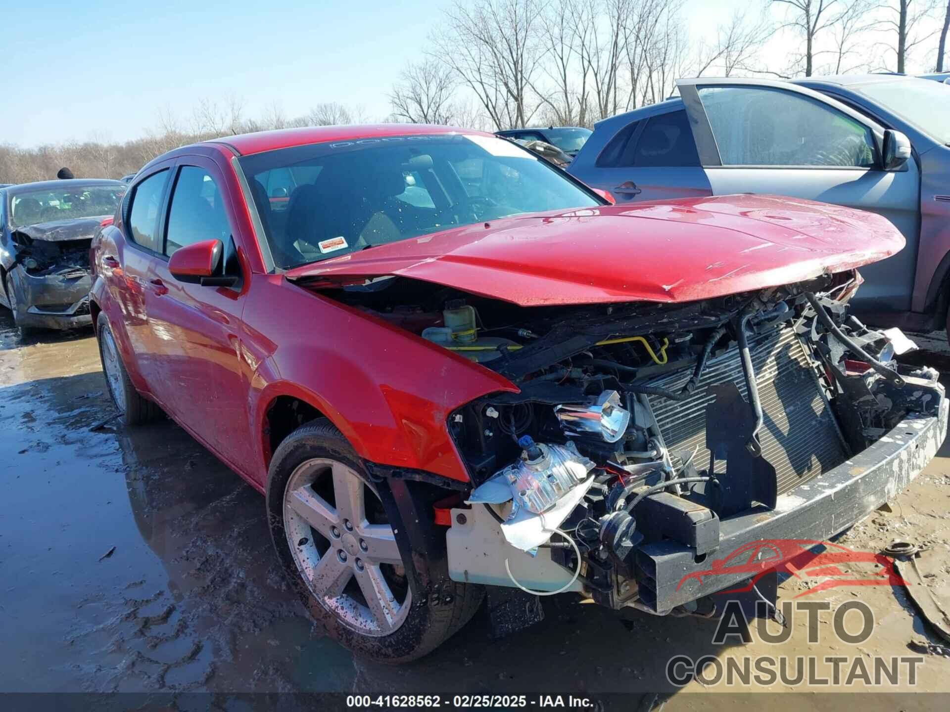 DODGE AVENGER 2012 - 1C3CDZCBXCN290679