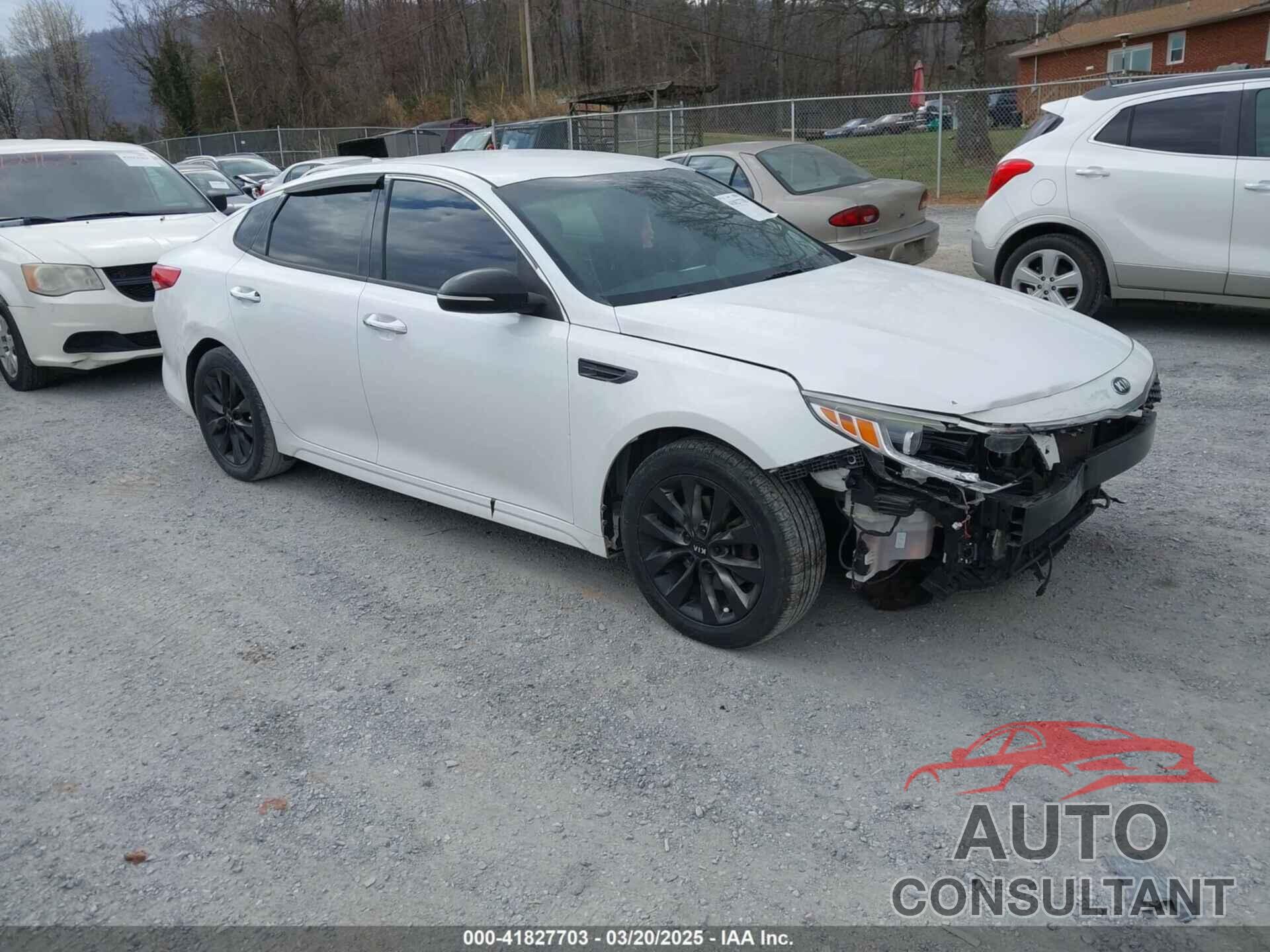 KIA OPTIMA 2016 - 5XXGU4L36GG101388
