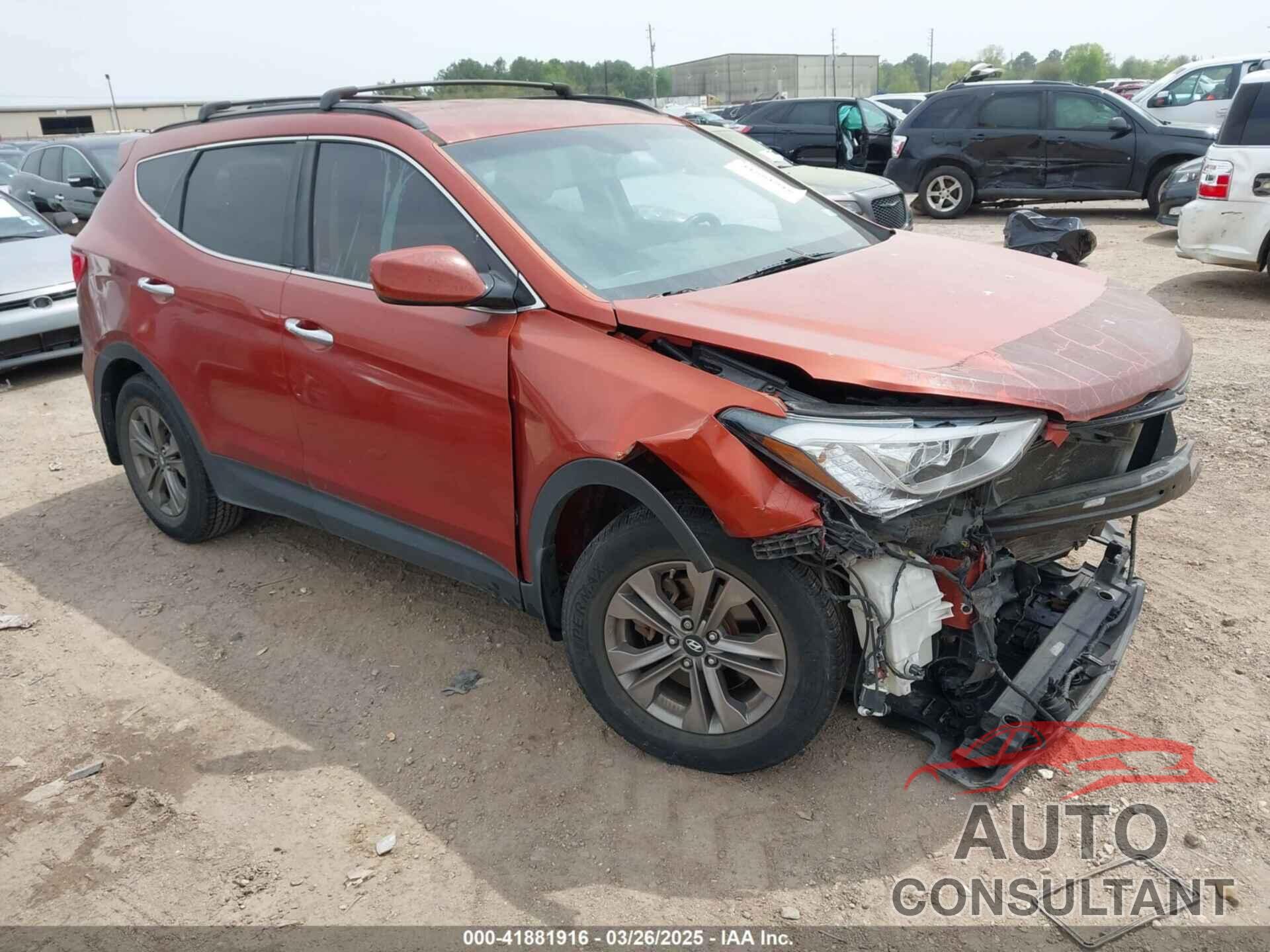 HYUNDAI SANTA FE SPORT 2015 - 5XYZU3LB3FG263015
