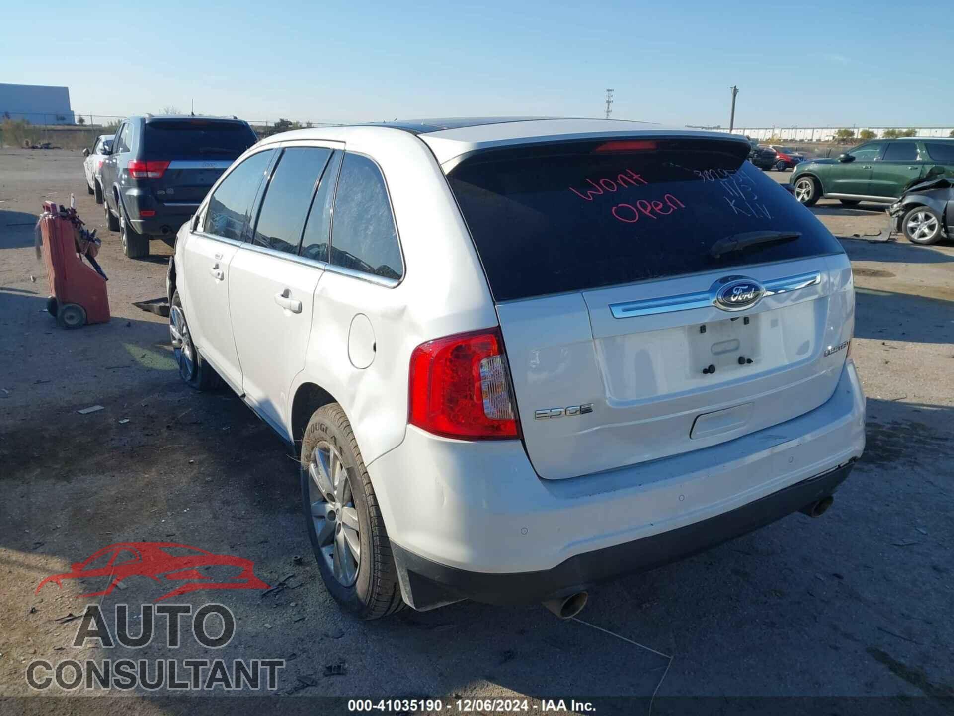 FORD EDGE 2013 - 2FMDK3KC6DBE07292