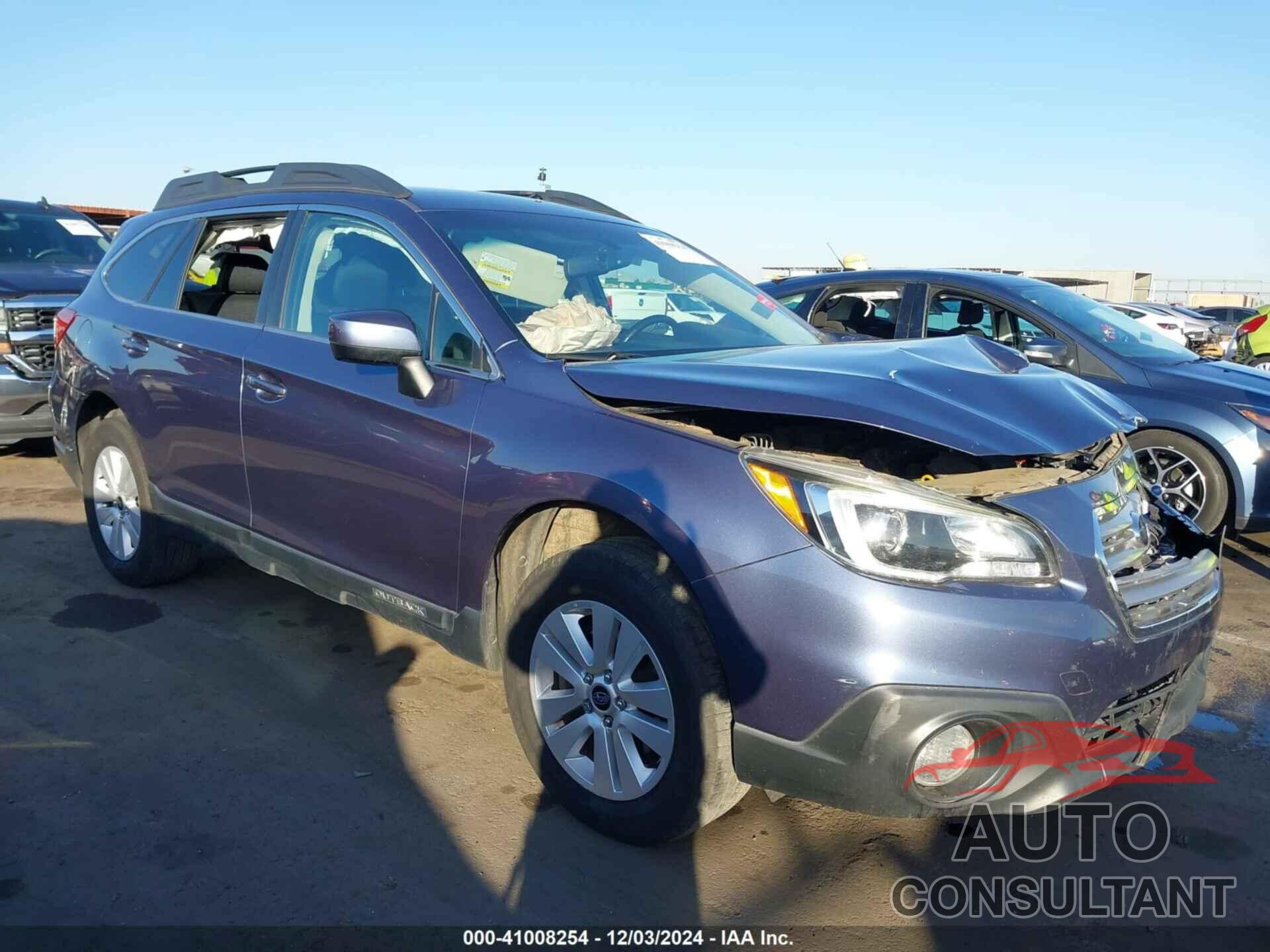 SUBARU OUTBACK 2016 - 4S4BSBCC0G3237726