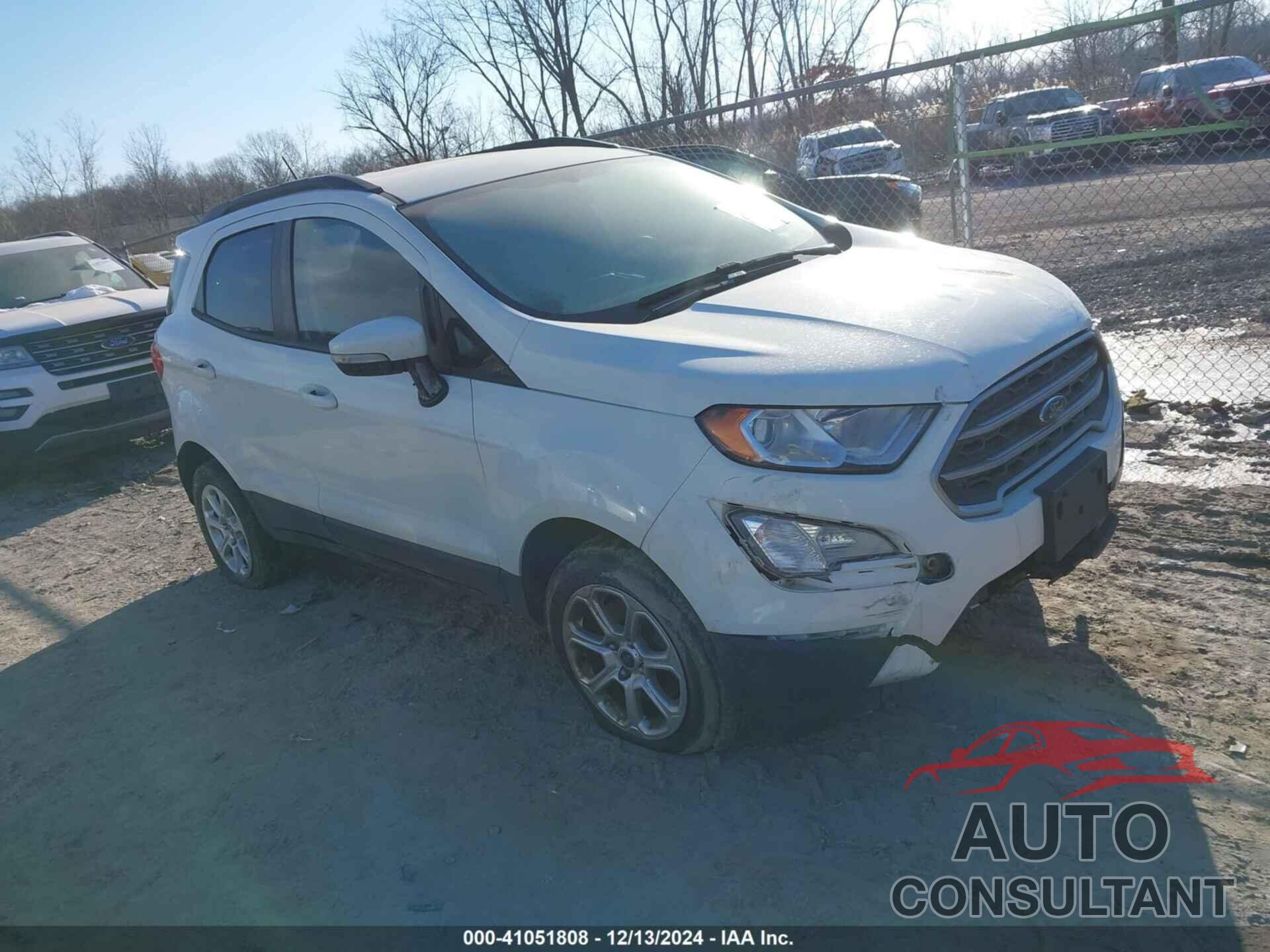 FORD ECOSPORT 2018 - MAJ6P1UL7JC225229