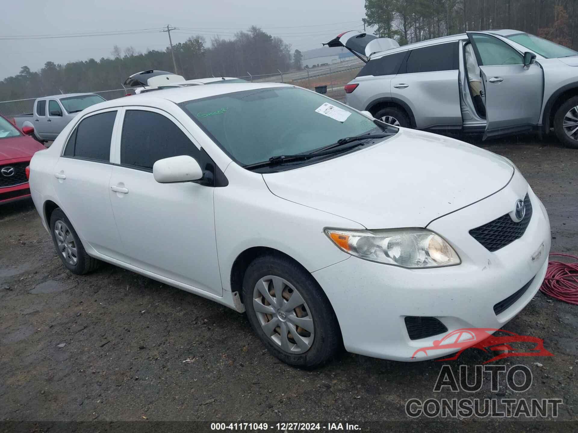TOYOTA COROLLA 2009 - JTDBL40E999071404