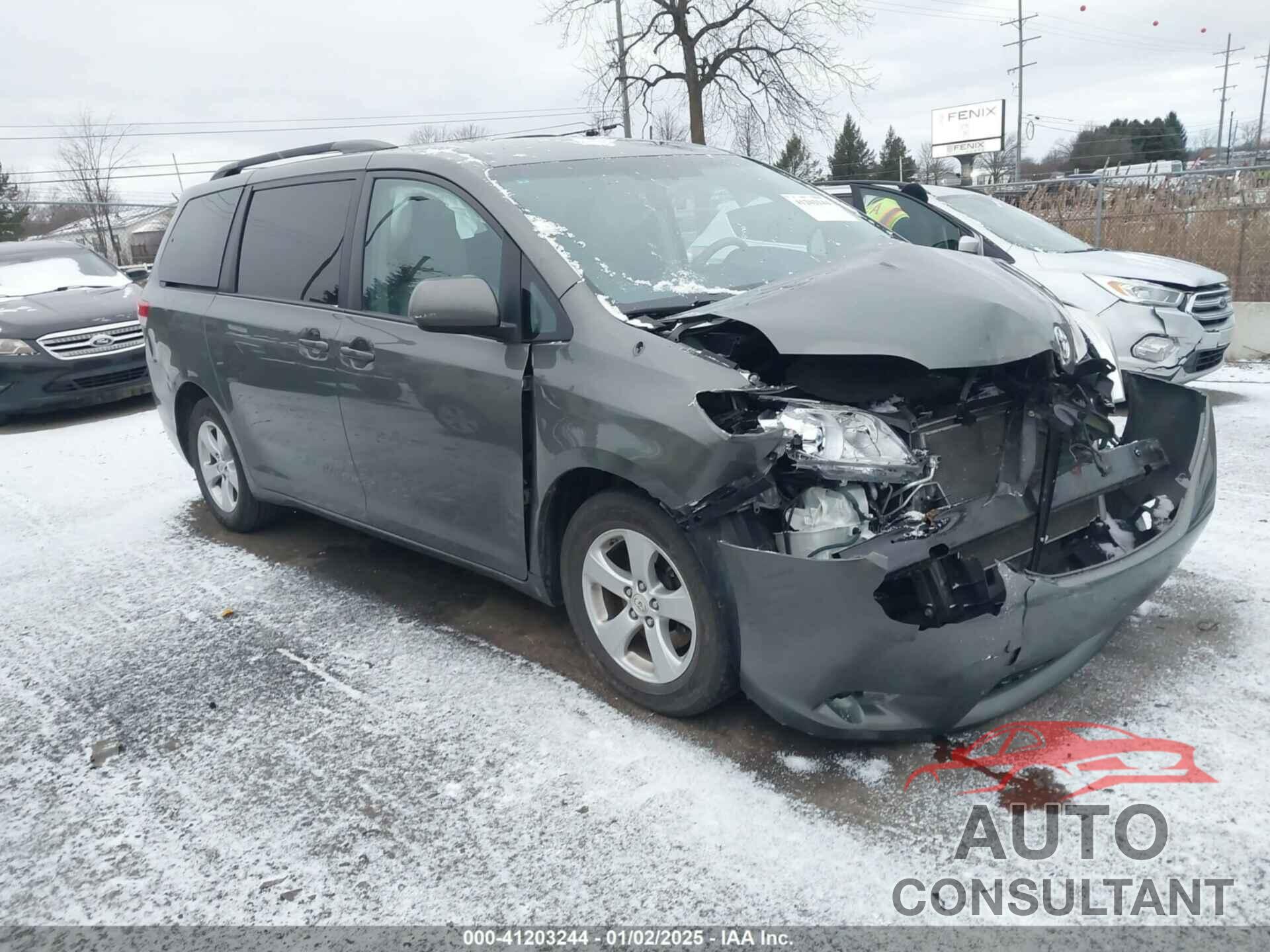 TOYOTA SIENNA 2011 - 5TDKK3DC4BS038985