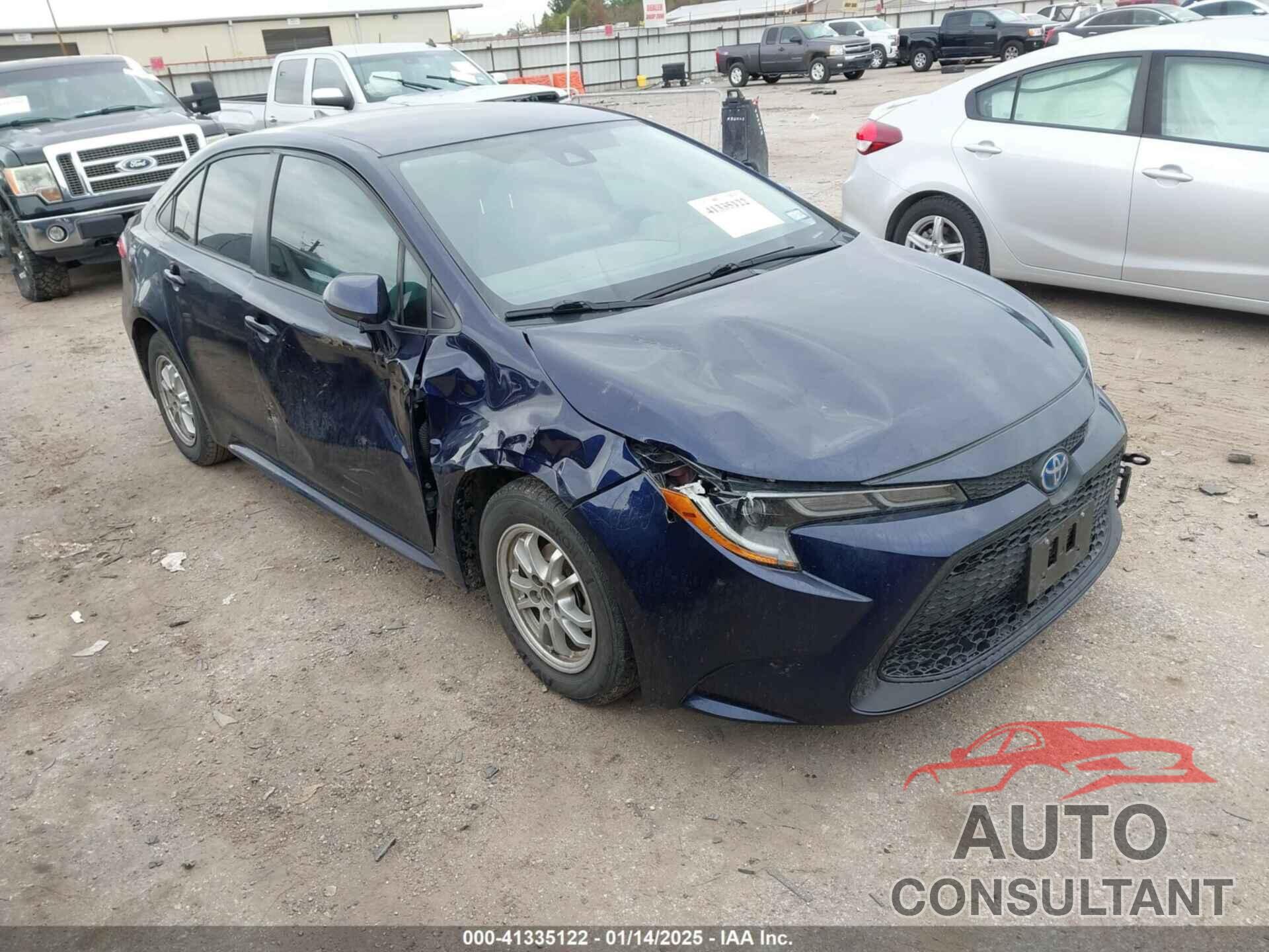 TOYOTA COROLLA 2022 - JTDEAMDE3NJ056712