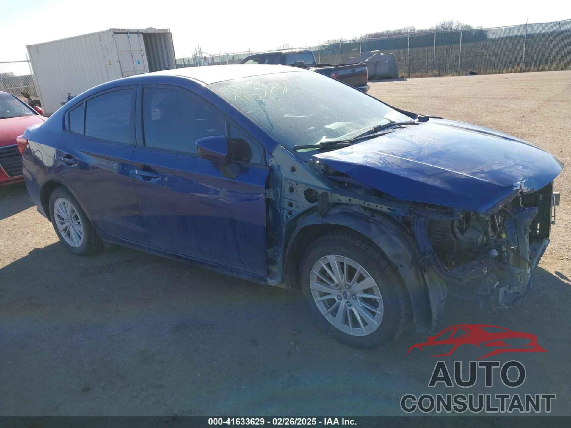SUBARU IMPREZA 2018 - 4S3GKAD62J3622645