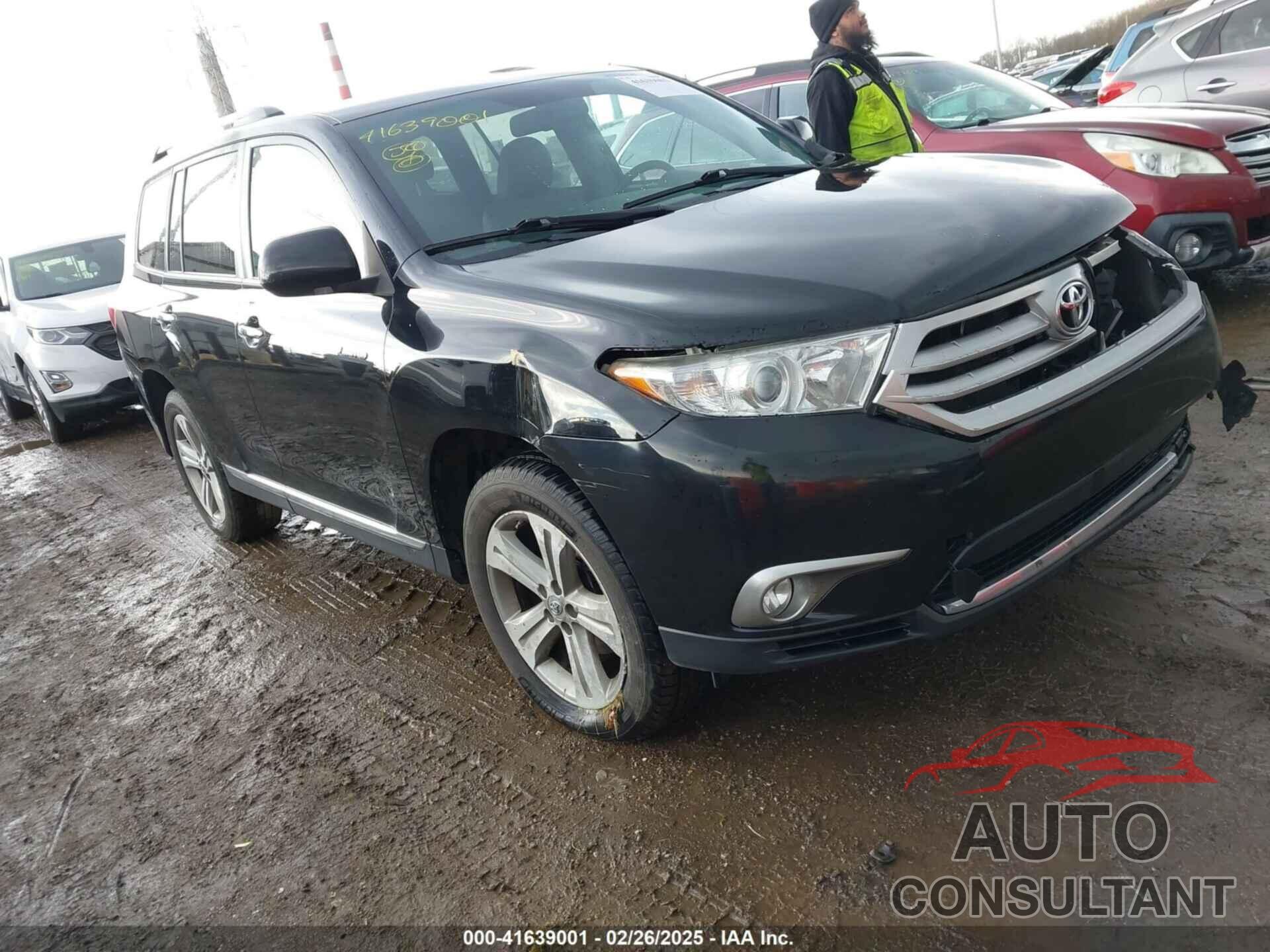 TOYOTA HIGHLANDER 2012 - 5TDDK3EH4CS096387