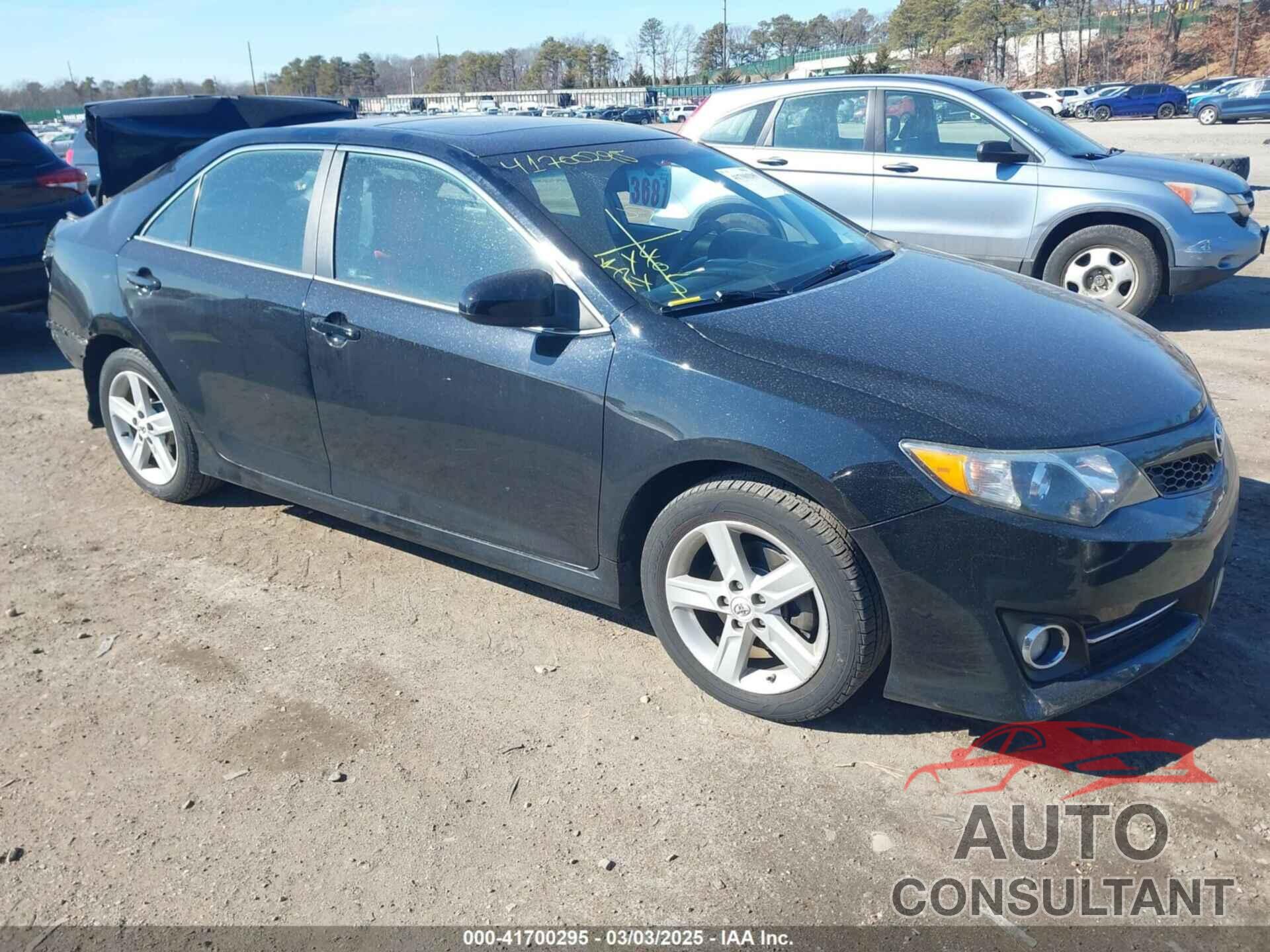 TOYOTA CAMRY 2012 - 4T1BF1FK1CU504720