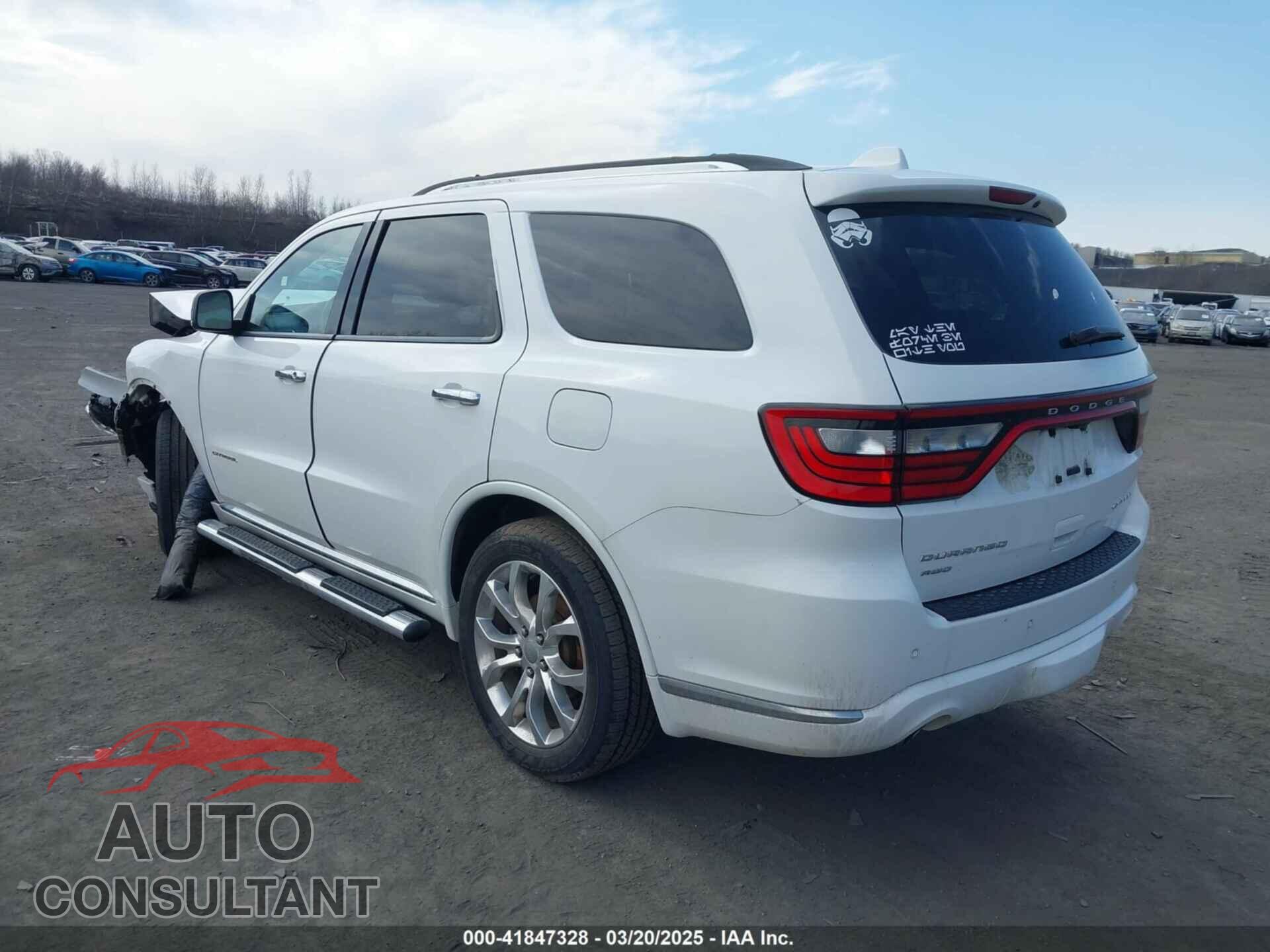 DODGE DURANGO 2016 - 1C4RDJEG7GC341427