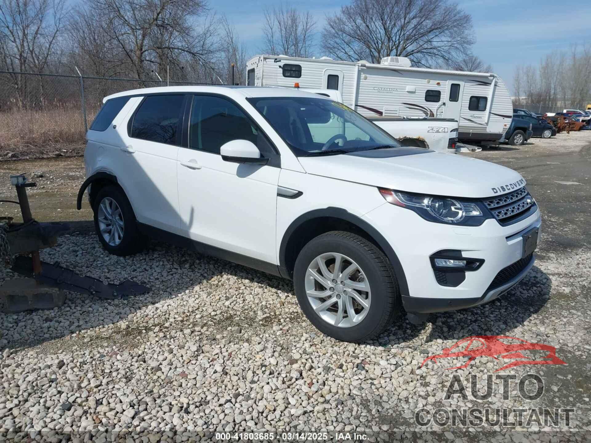 LAND ROVER DISCOVERY SPORT 2018 - SALCR2RXXJH740536