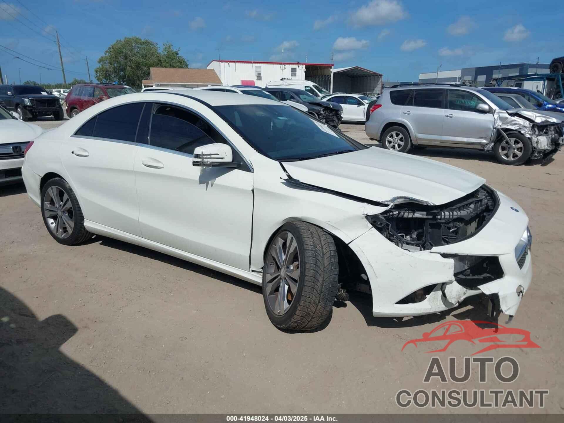 MERCEDES-BENZ CLA 250 2016 - WDDSJ4EB8GN367433