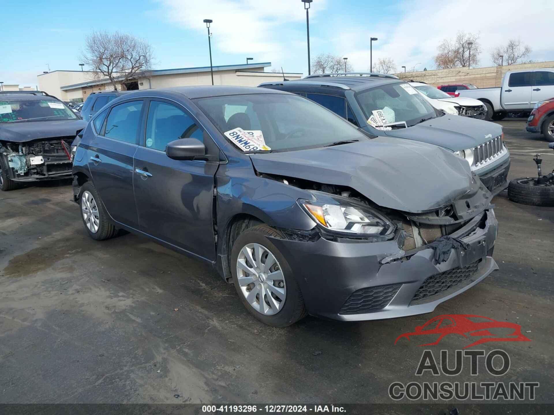 NISSAN SENTRA 2019 - 3N1AB7AP2KY390811
