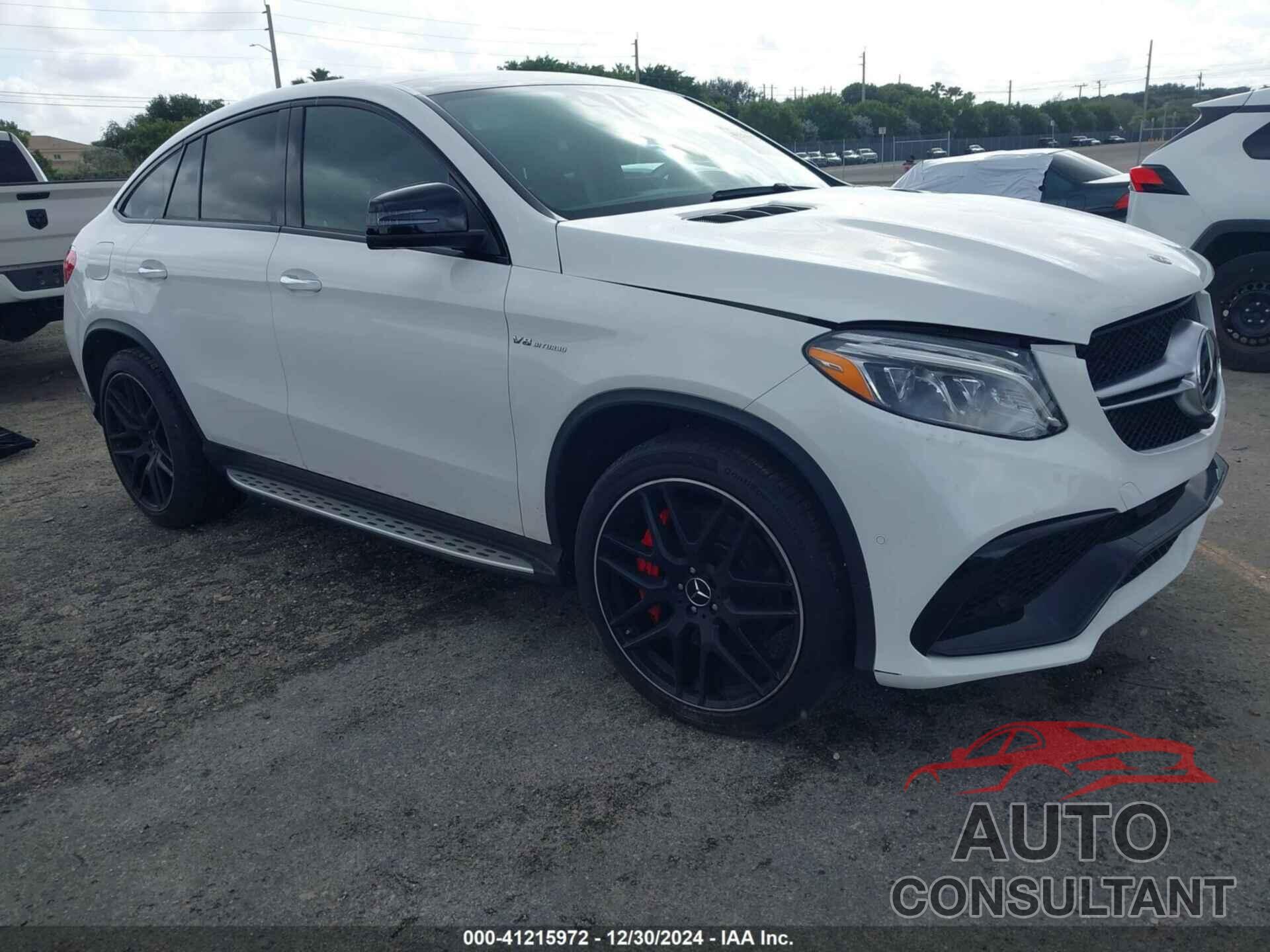 MERCEDES-BENZ AMG GLE 63 COUPE 2018 - 4JGED7FB3JA099383