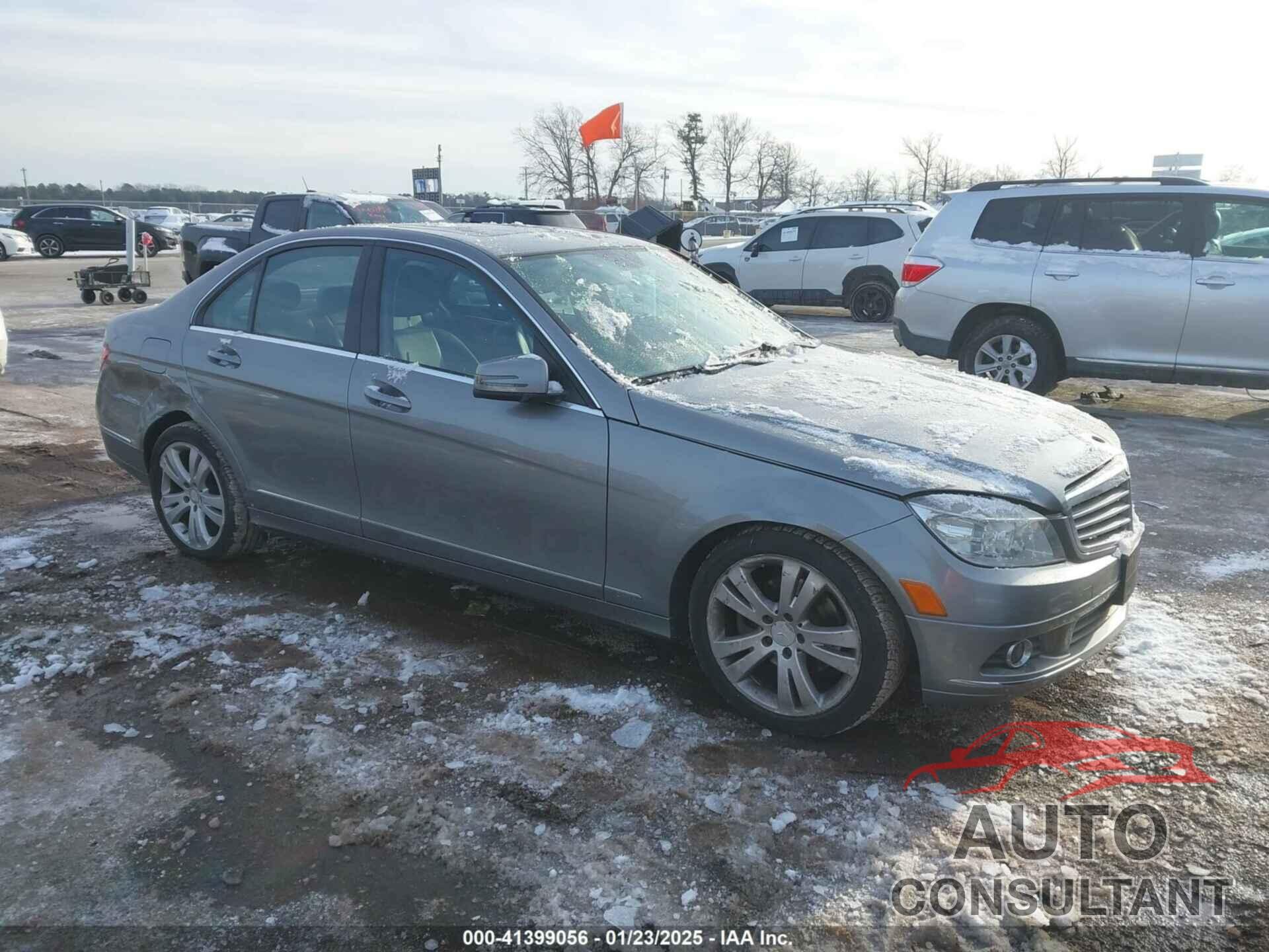 MERCEDES-BENZ C-CLASS 2011 - WDDGF8BB9BR168525