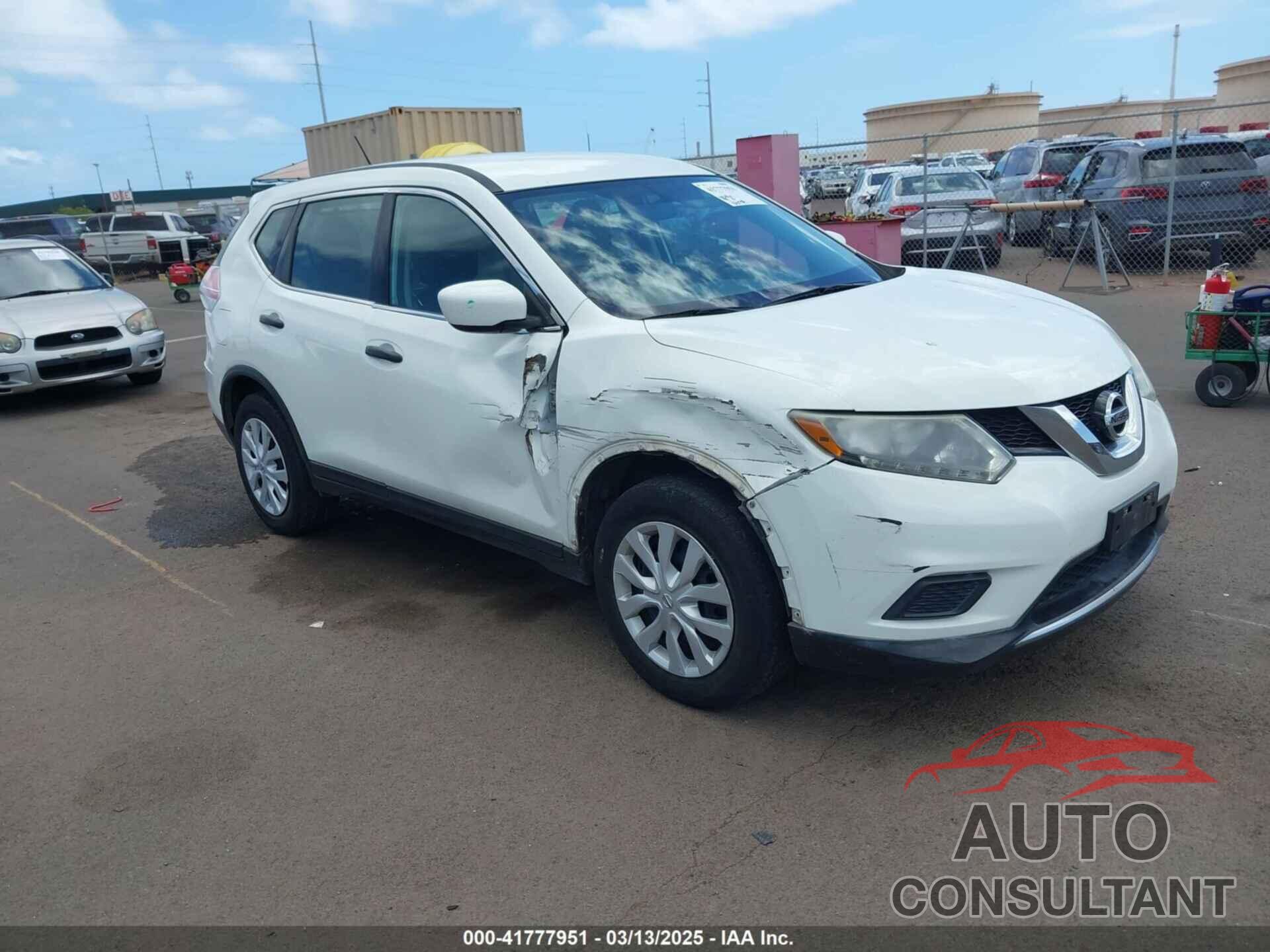 NISSAN ROGUE 2016 - 5N1AT2MT5GC816699