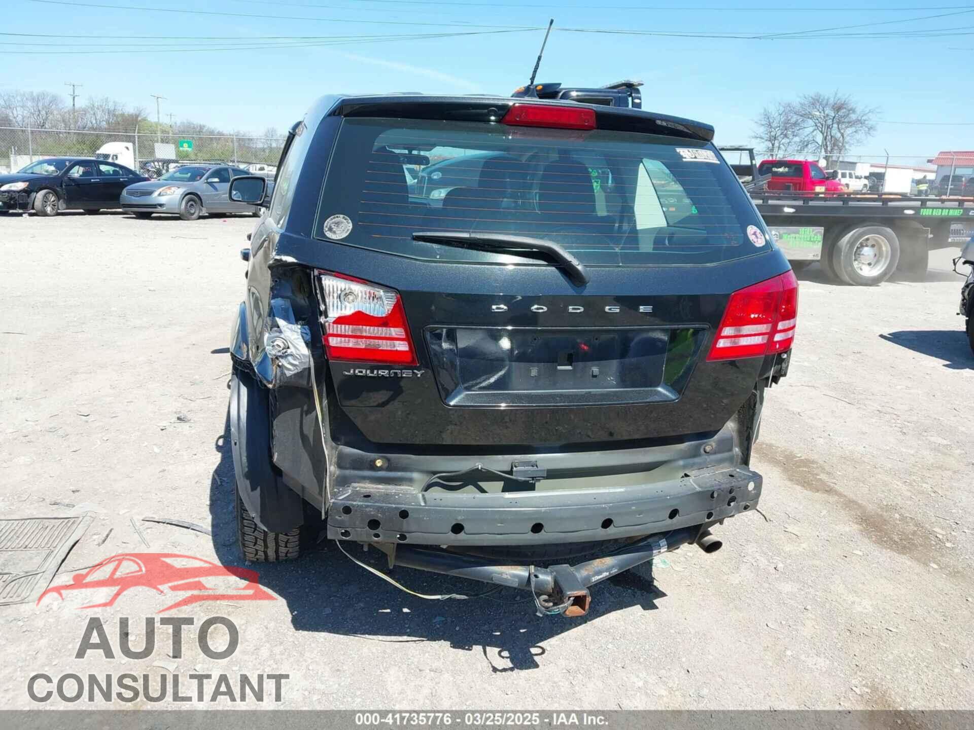 DODGE JOURNEY 2012 - 3C4PDCAB2CT204357
