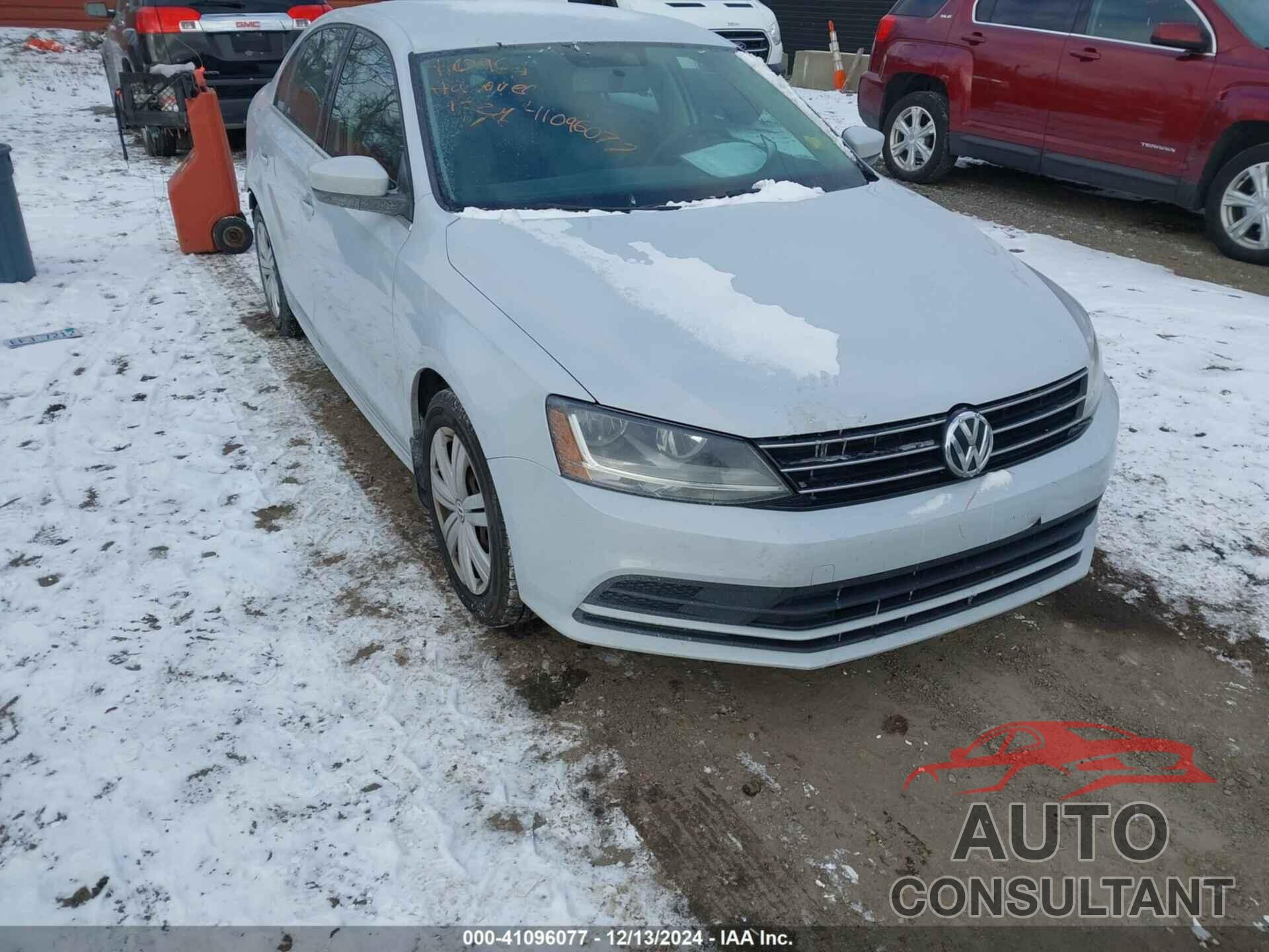 VOLKSWAGEN JETTA 2017 - 3VW2B7AJ8HM252569