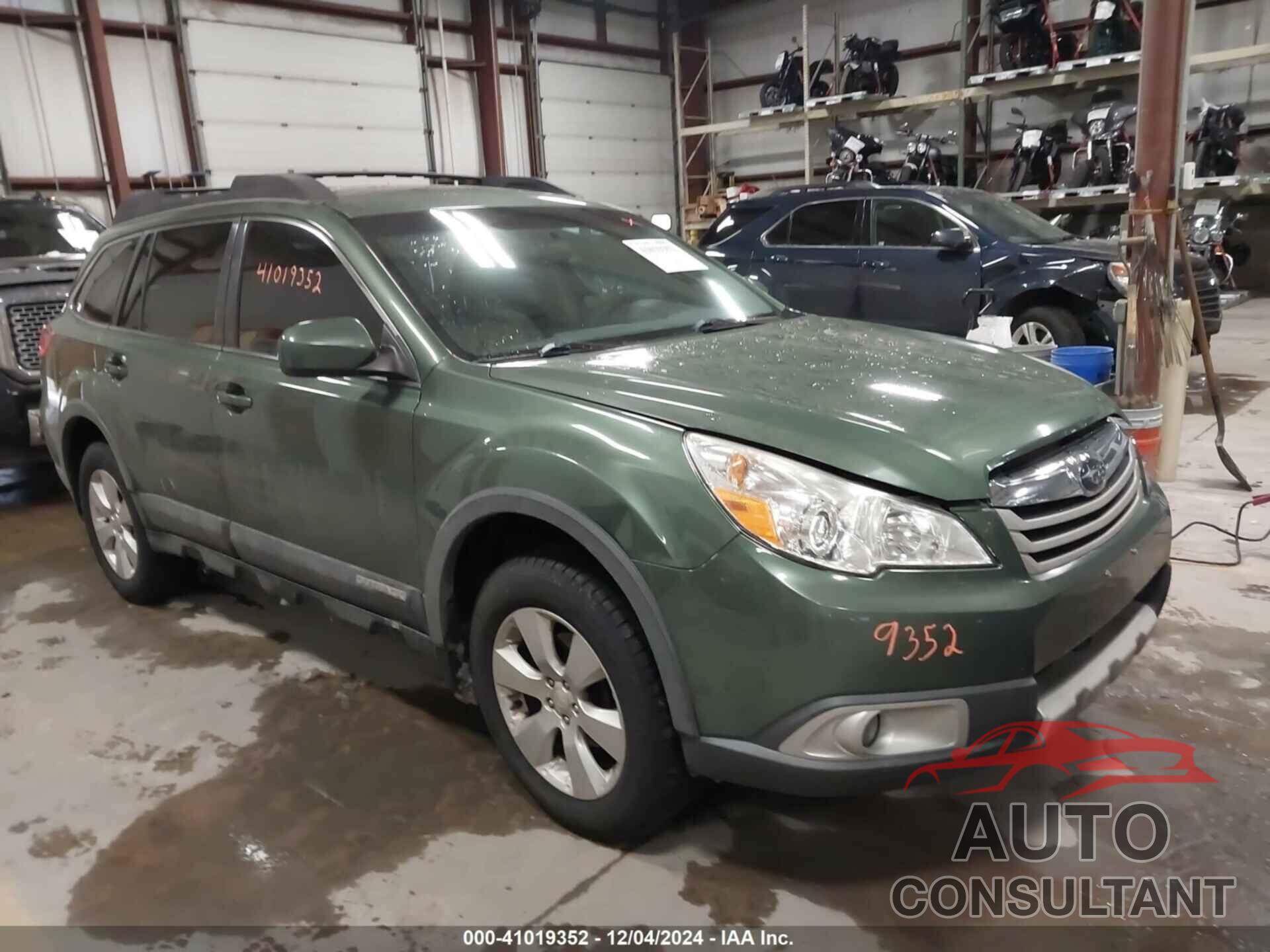 SUBARU OUTBACK 2010 - 4S4BRBKCXA3376377