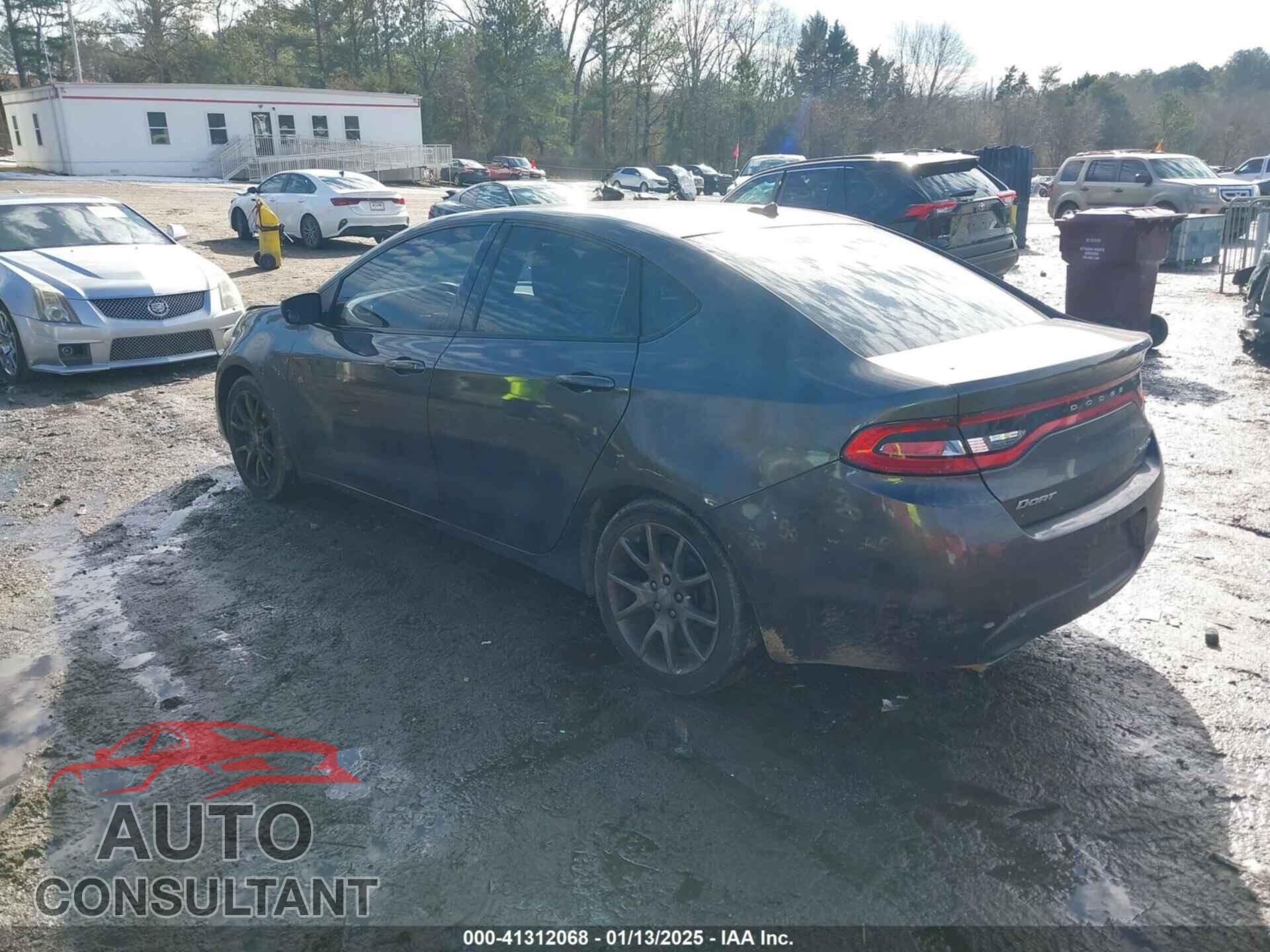 DODGE DART 2015 - 1C3CDFBB2FD174287