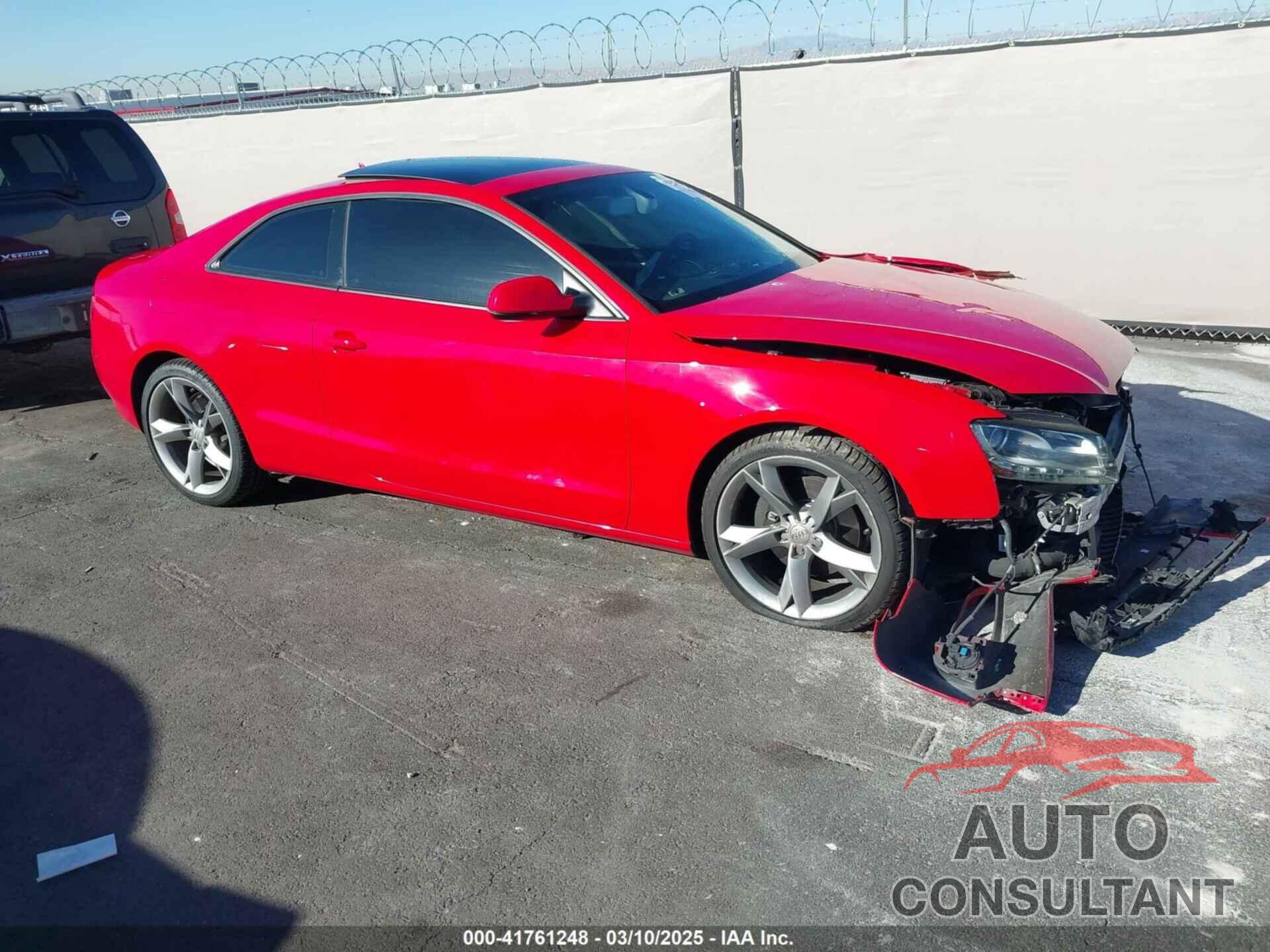 AUDI A5 2012 - WAURFAFRXCA002593